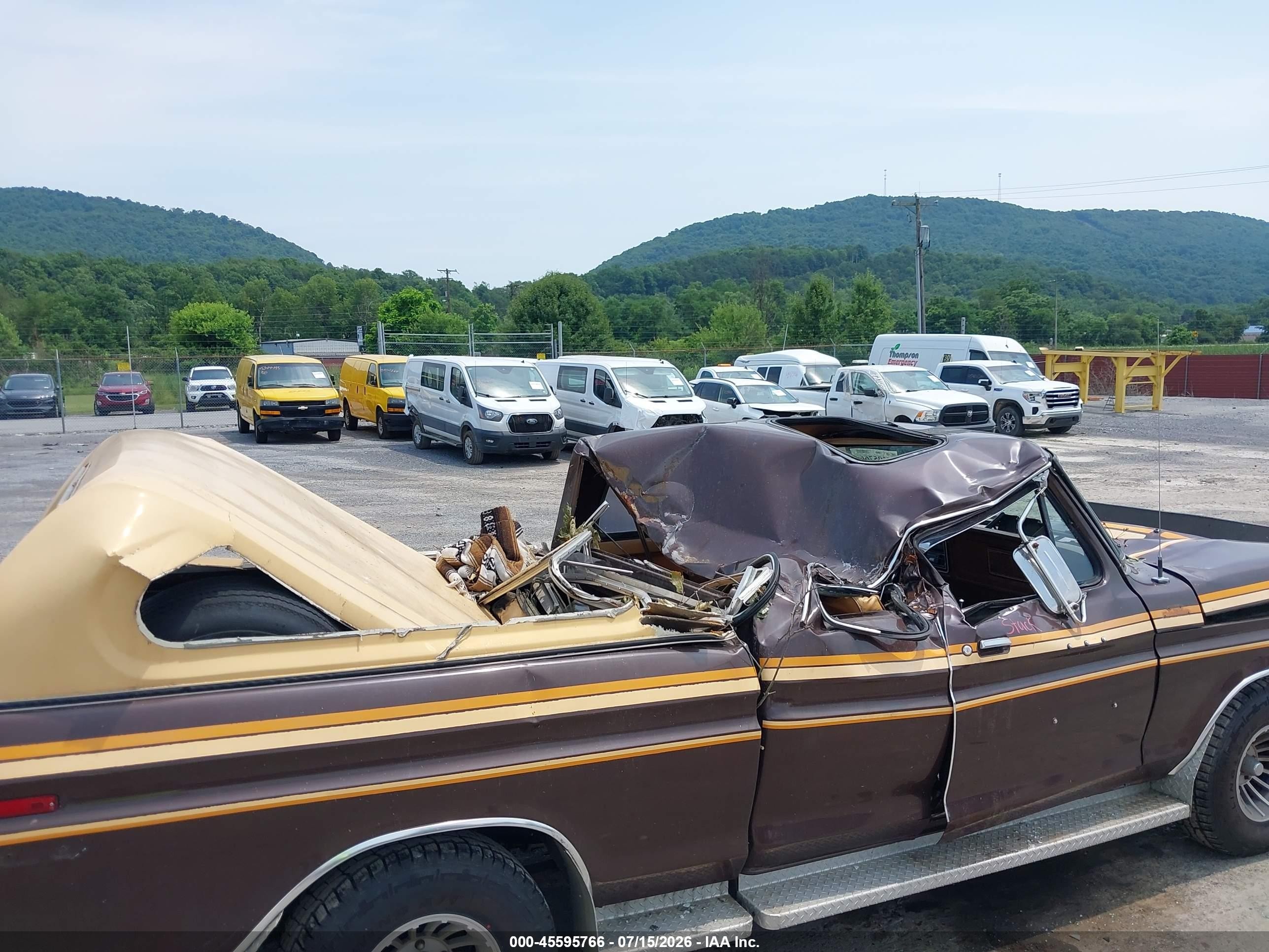 1978 Ford F150 Brown vin: 000000X15SKBJ8626