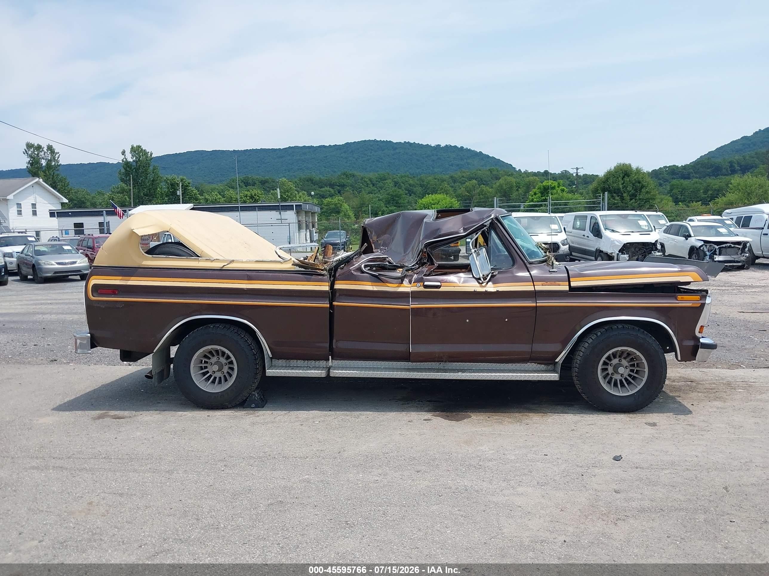 1978 Ford F150 Brown vin: 000000X15SKBJ8626