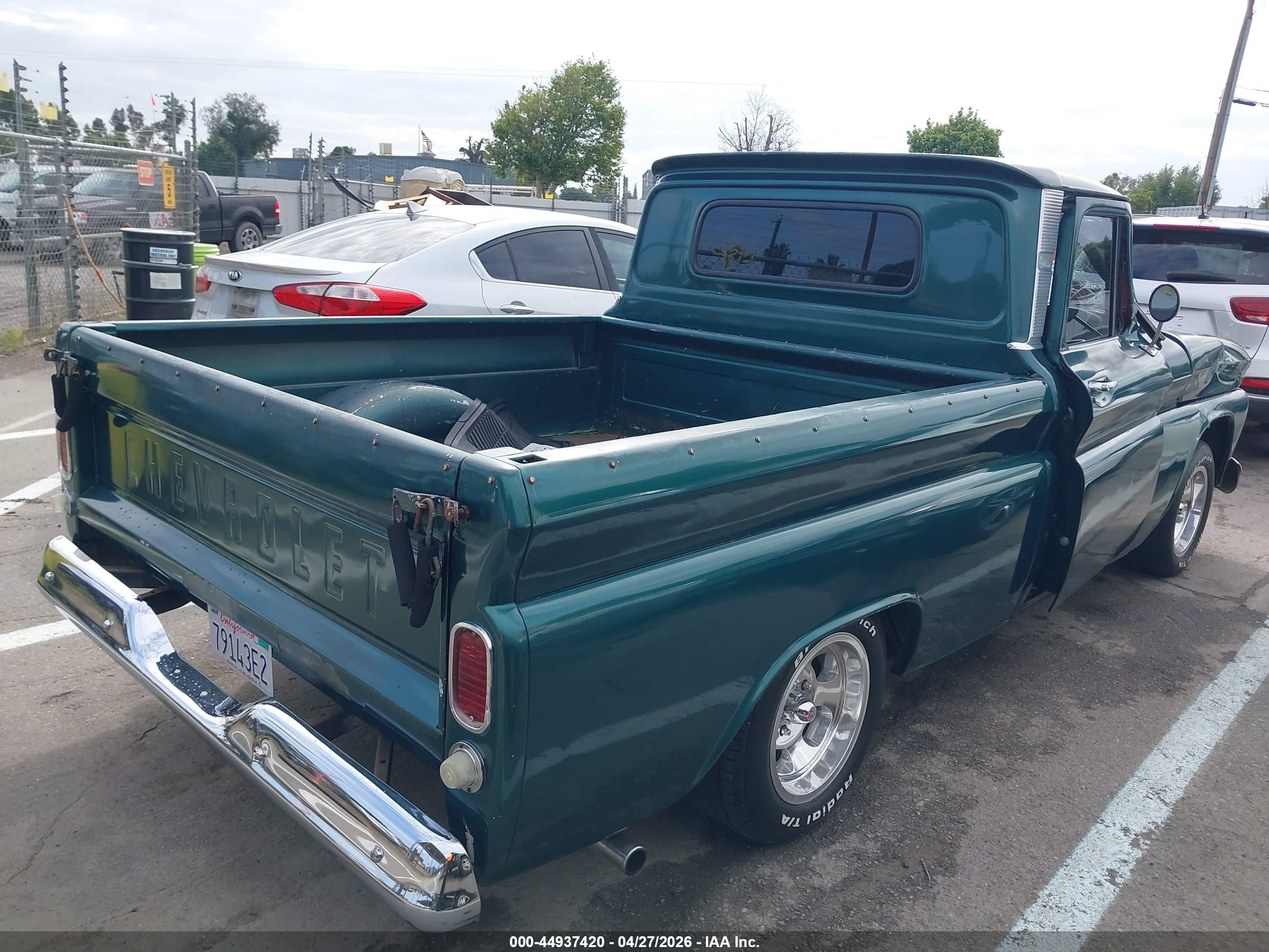 1963 Chev C10   Green vin: 000003C144S139481