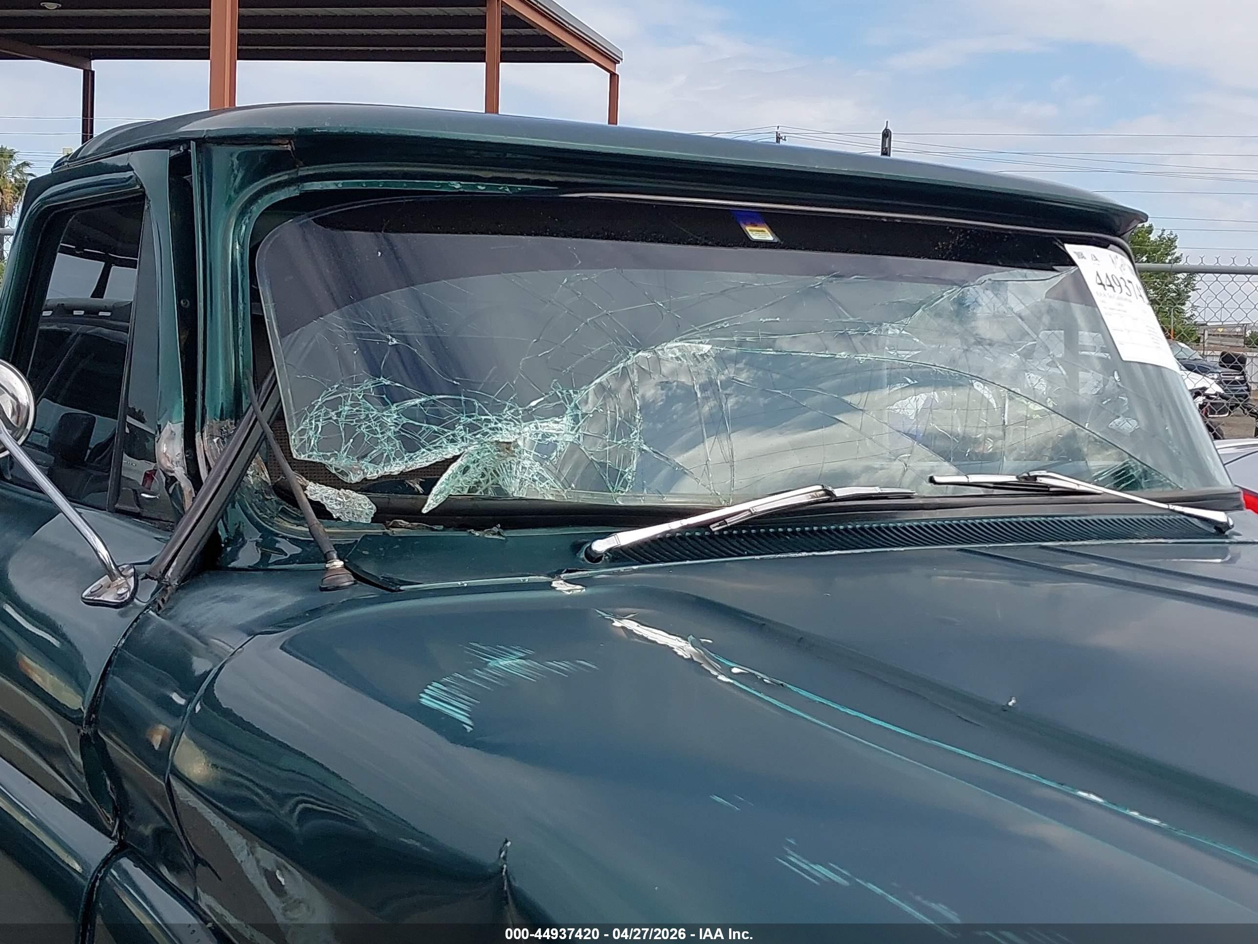 1963 Chev C10   Green vin: 000003C144S139481
