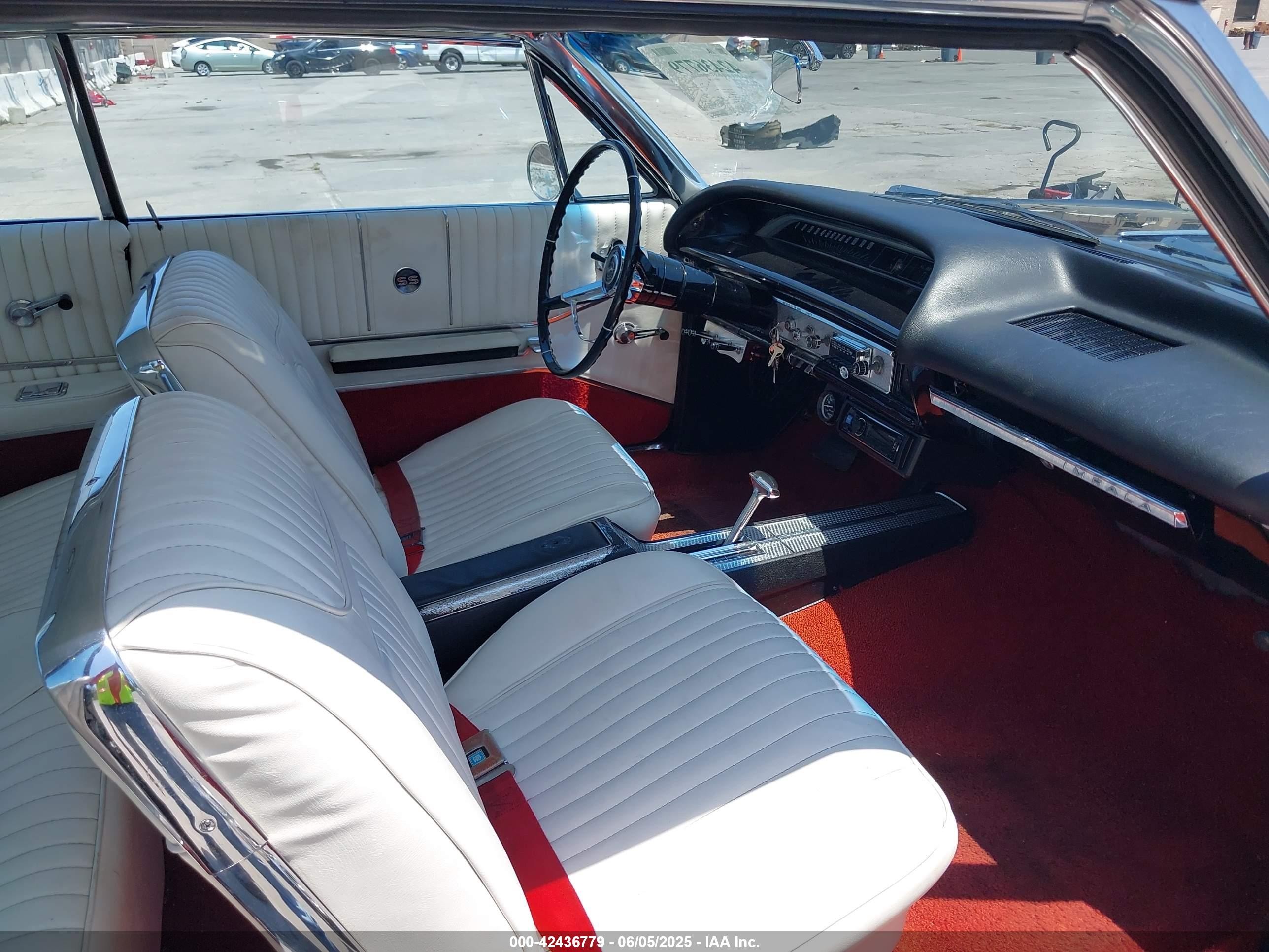 1964 Chevrolet Impala   Черный vin: 41447U113744     