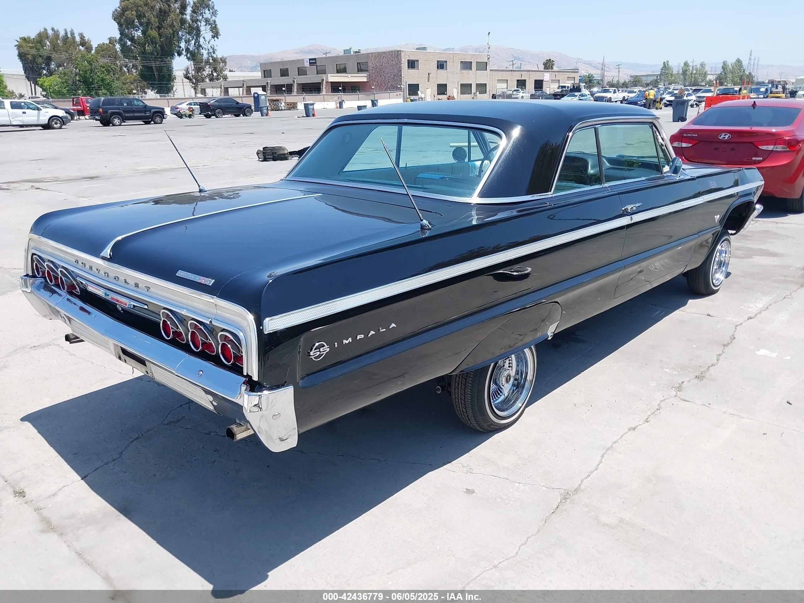 1964 Chevrolet Impala   Черный vin: 41447U113744     
