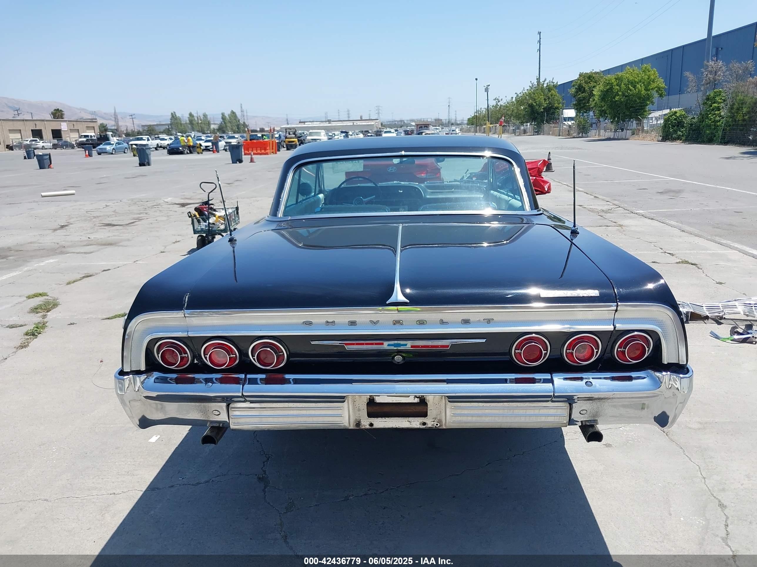 1964 Chevrolet Impala   Черный vin: 41447U113744     