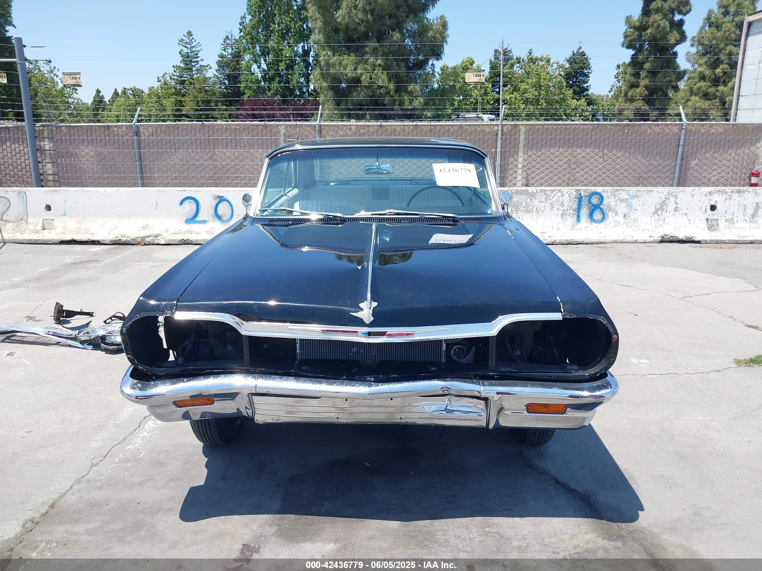 1964 Chevrolet Impala   Черный vin: 41447U113744     