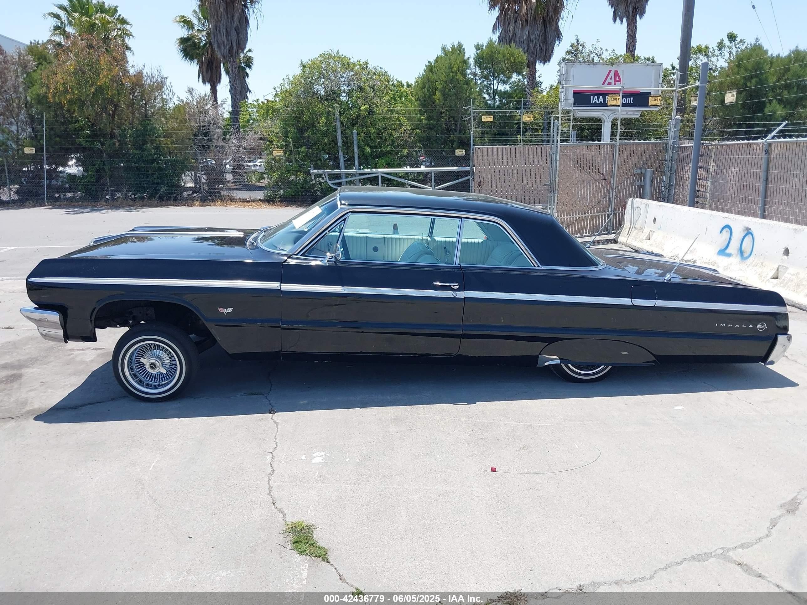1964 Chevrolet Impala   Черный vin: 41447U113744     