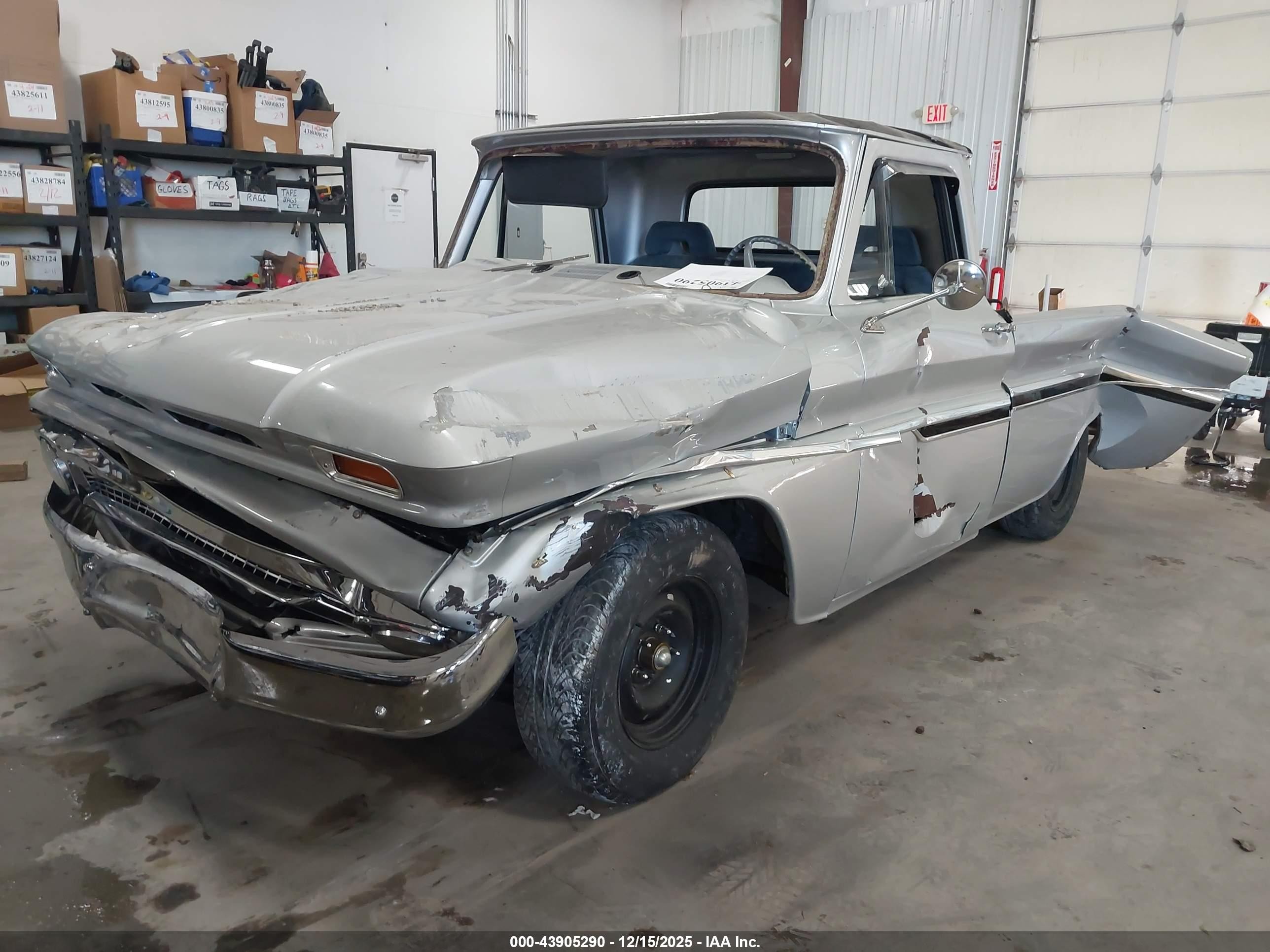 1965 Chev C10   Серебряный vin: 00000C2545Z141325