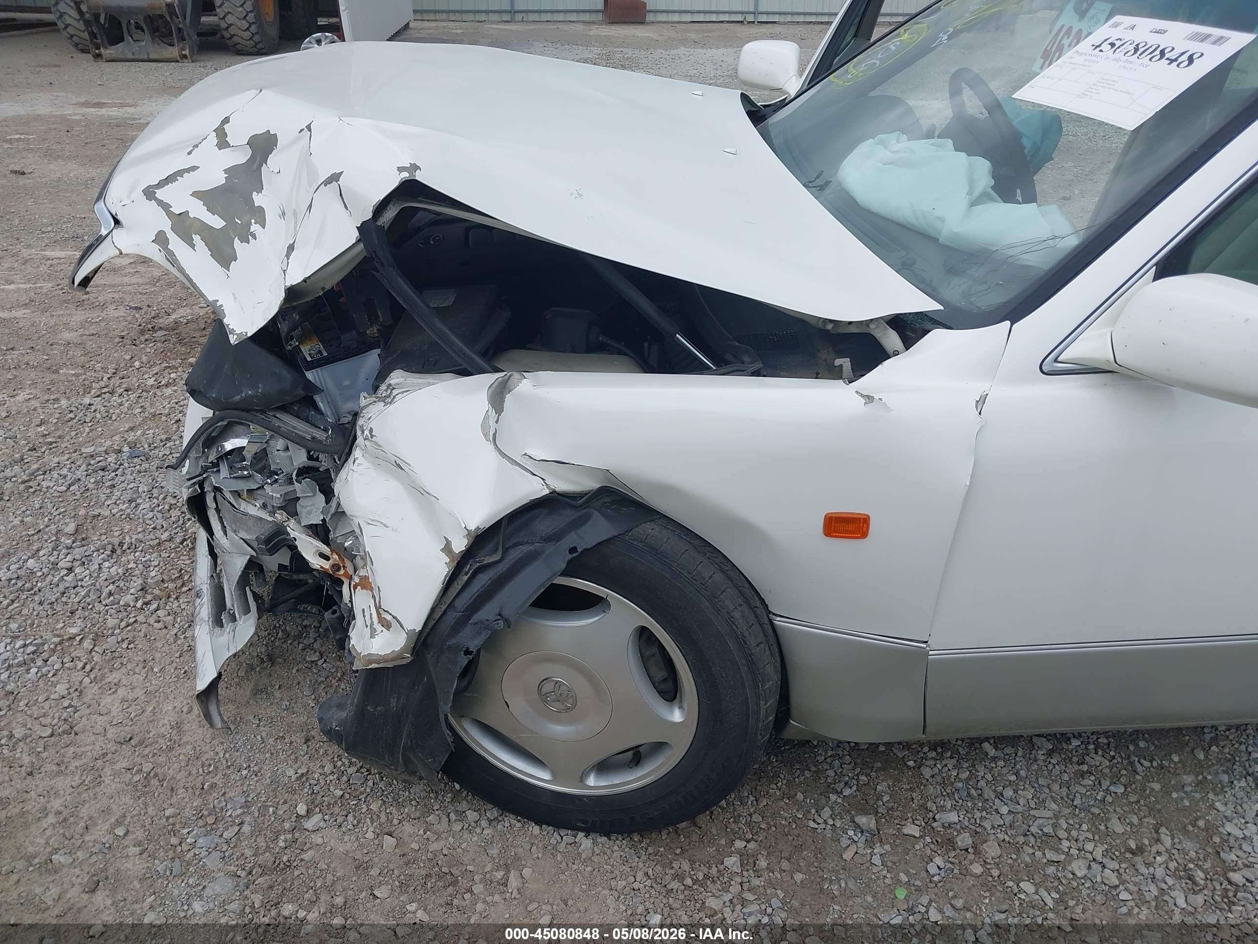 1997 Toyota Celsior   White vin: 00000UCF210072224