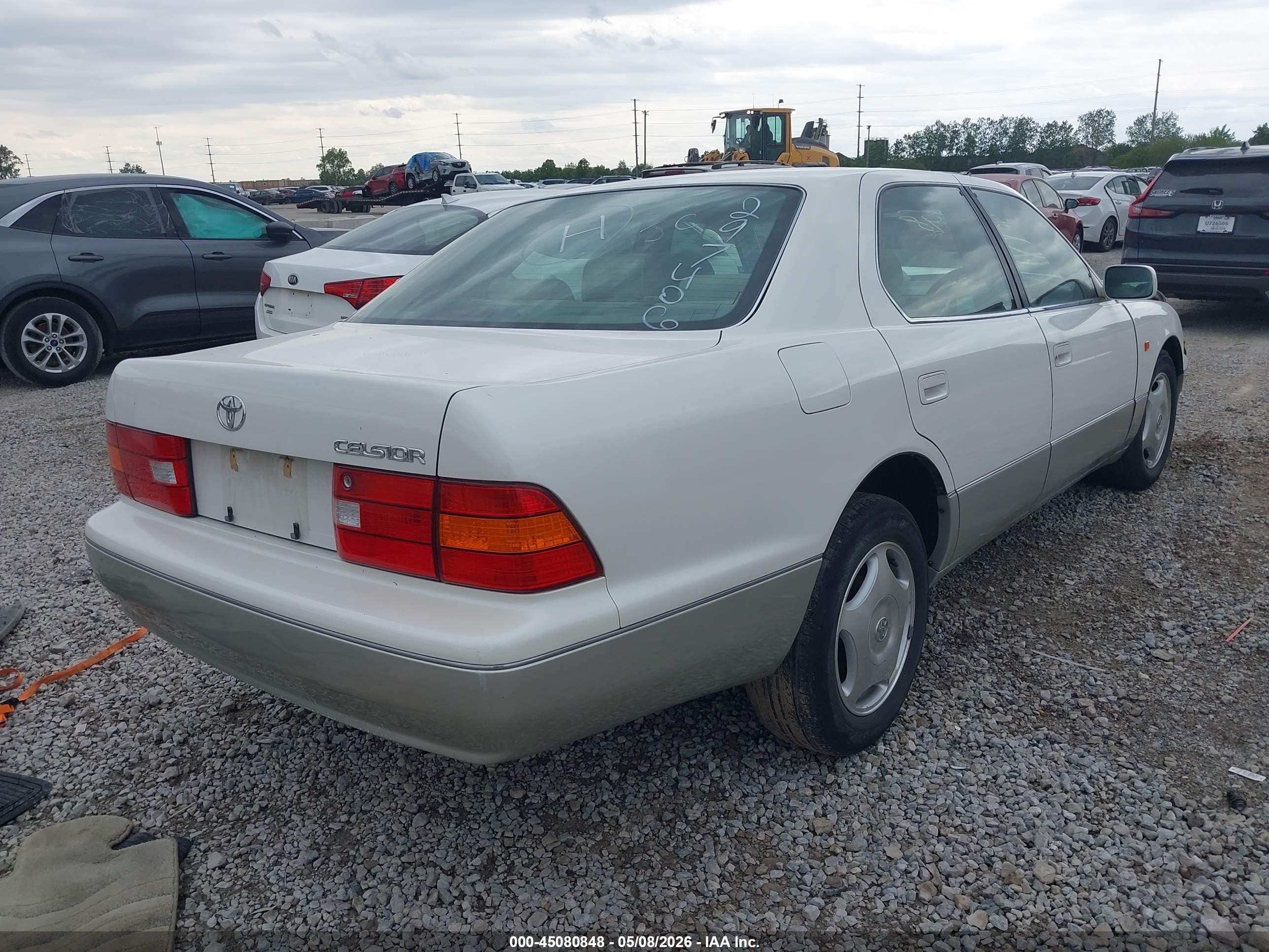 1997 Toyota Celsior   White vin: 00000UCF210072224