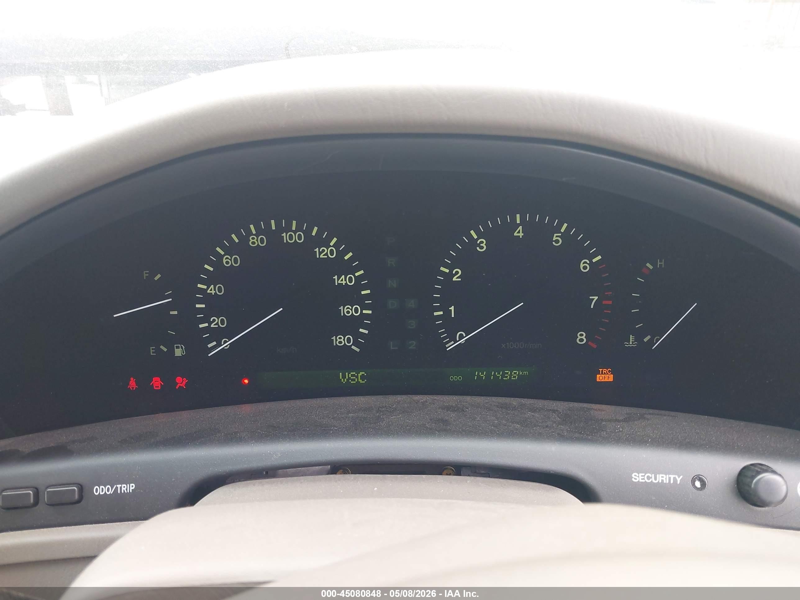 1997 Toyota Celsior   White vin: 00000UCF210072224