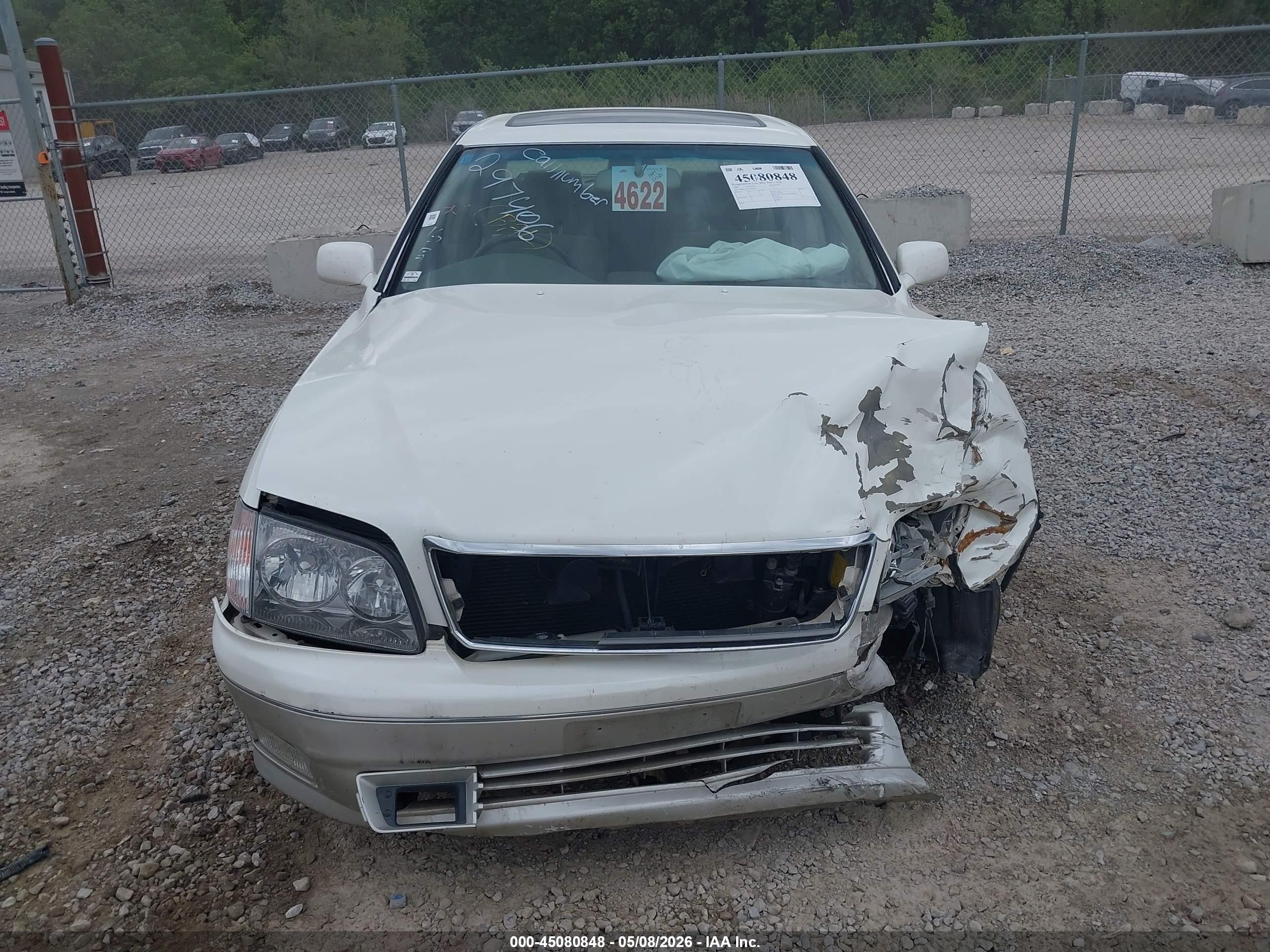 1997 Toyota Celsior   White vin: 00000UCF210072224