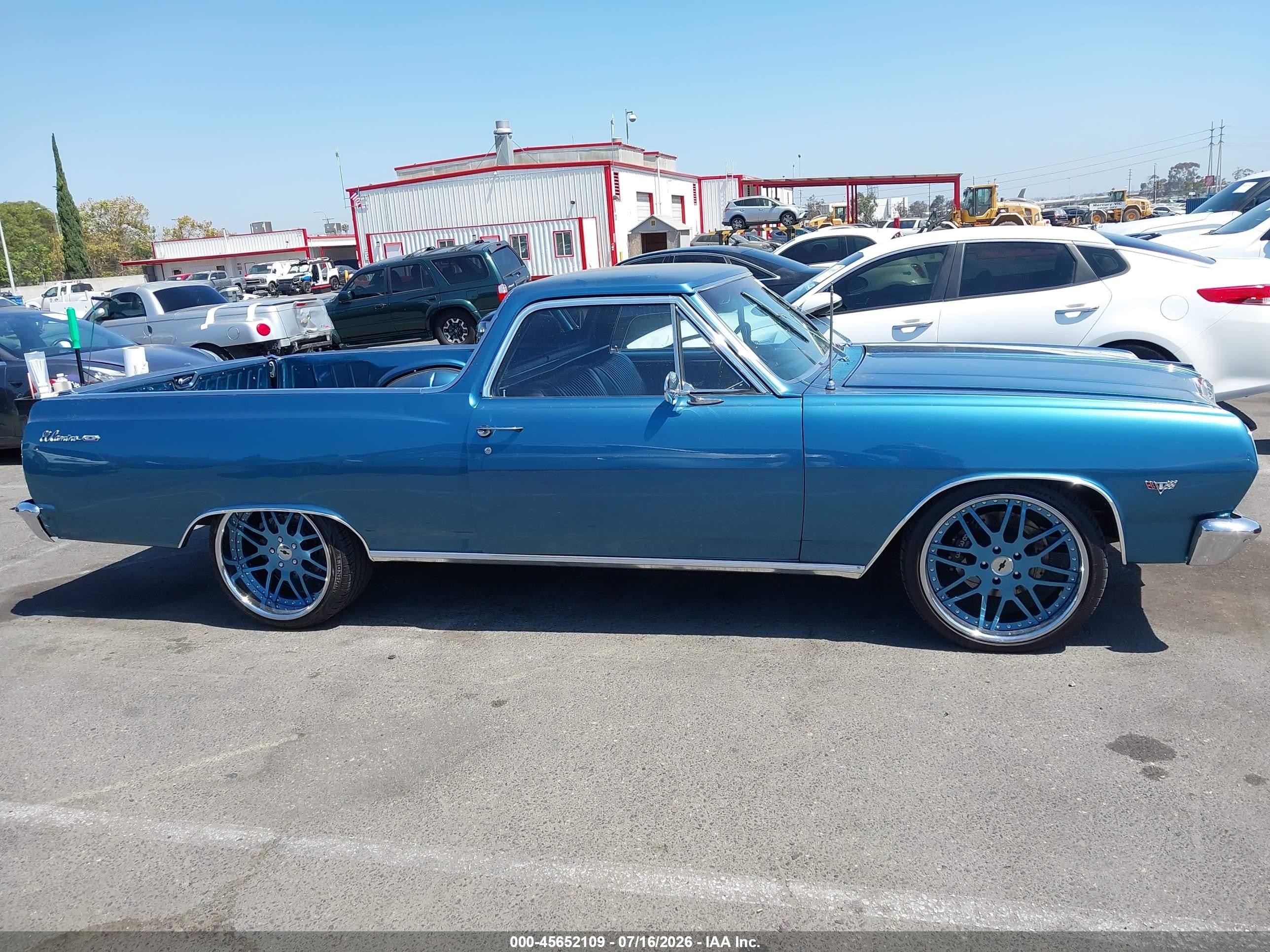 1965 Chevrolet El Camino   Blue vin: 0000136805Z145847