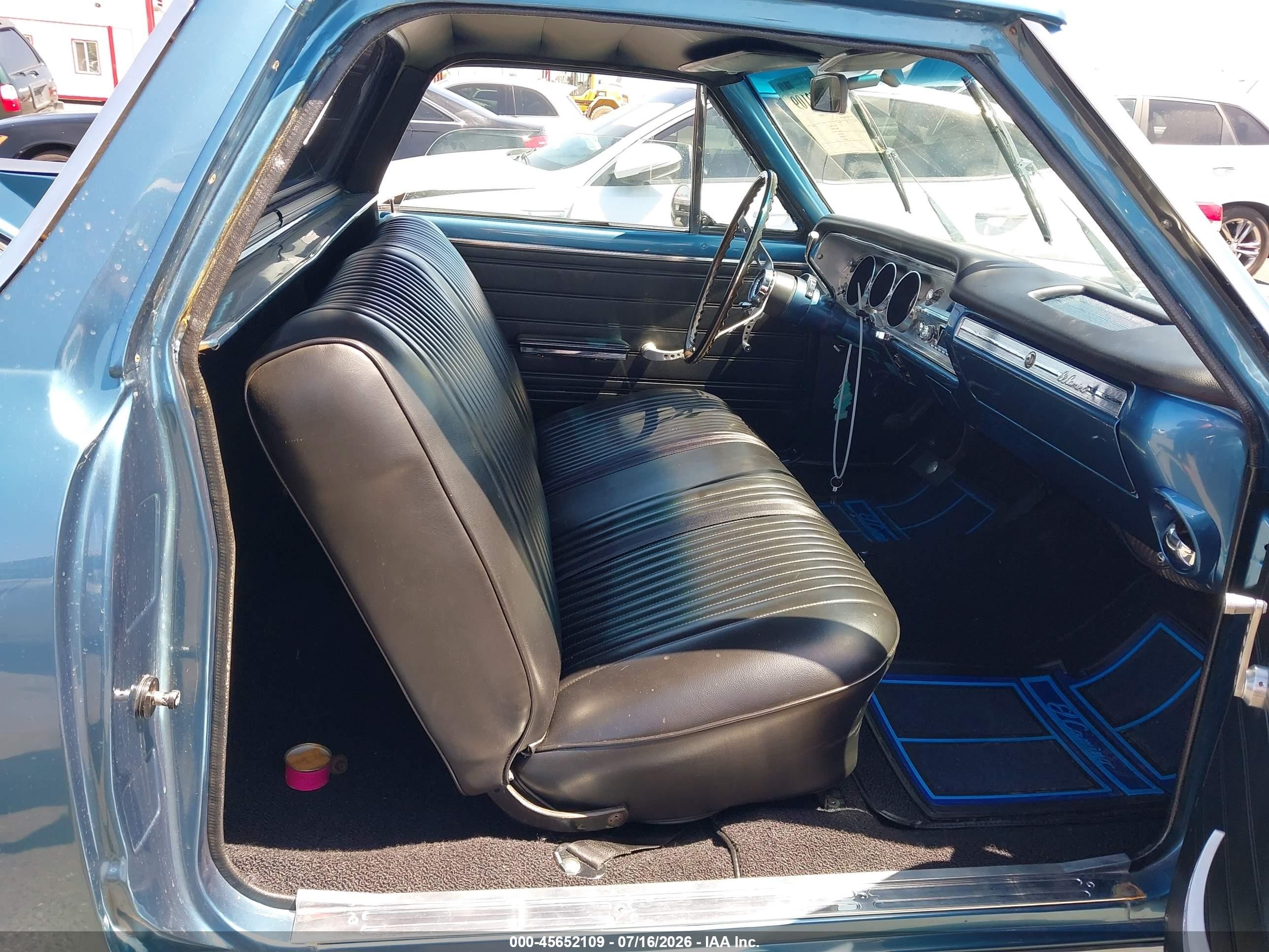 1965 Chevrolet El Camino   Blue vin: 0000136805Z145847