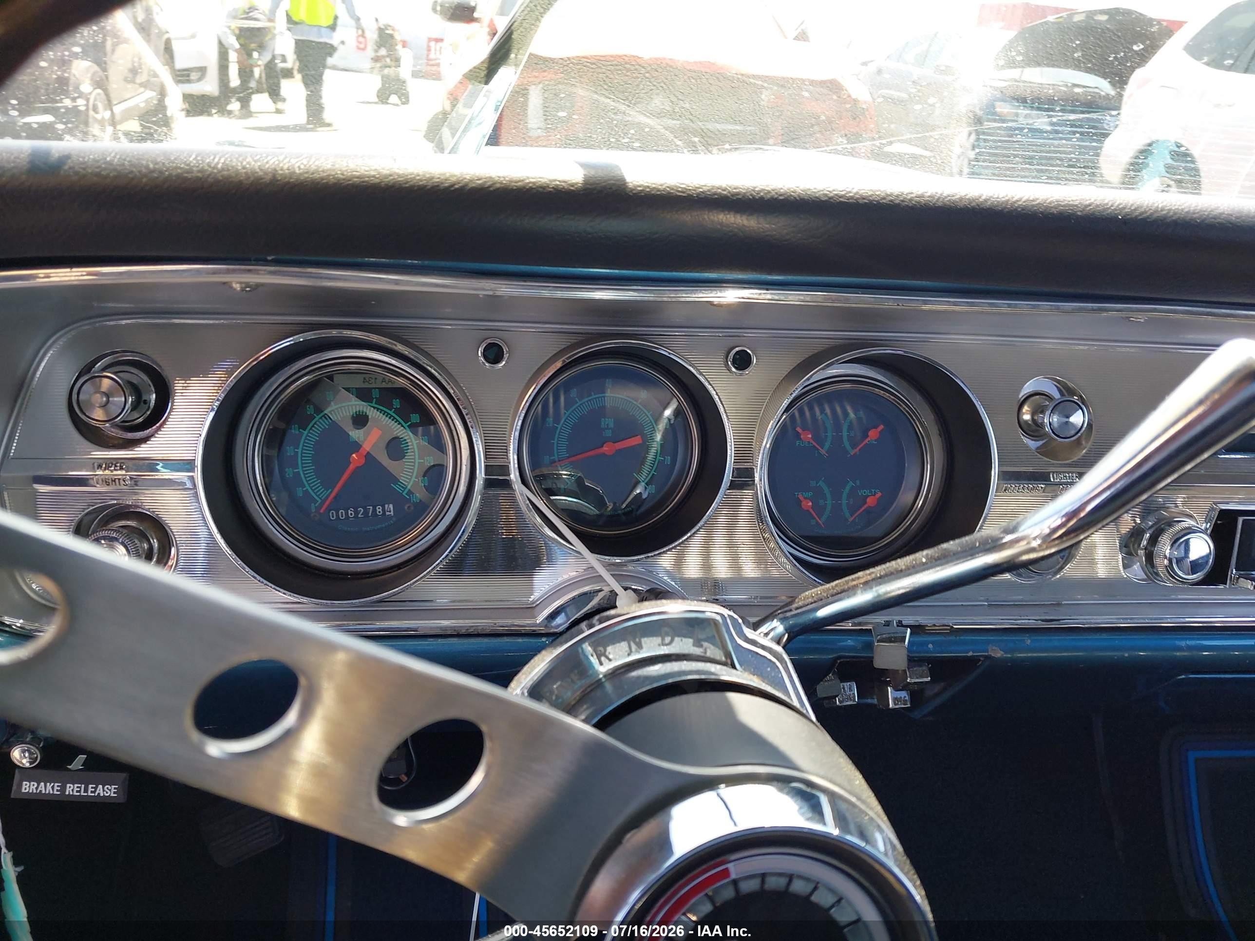 1965 Chevrolet El Camino   Blue vin: 0000136805Z145847