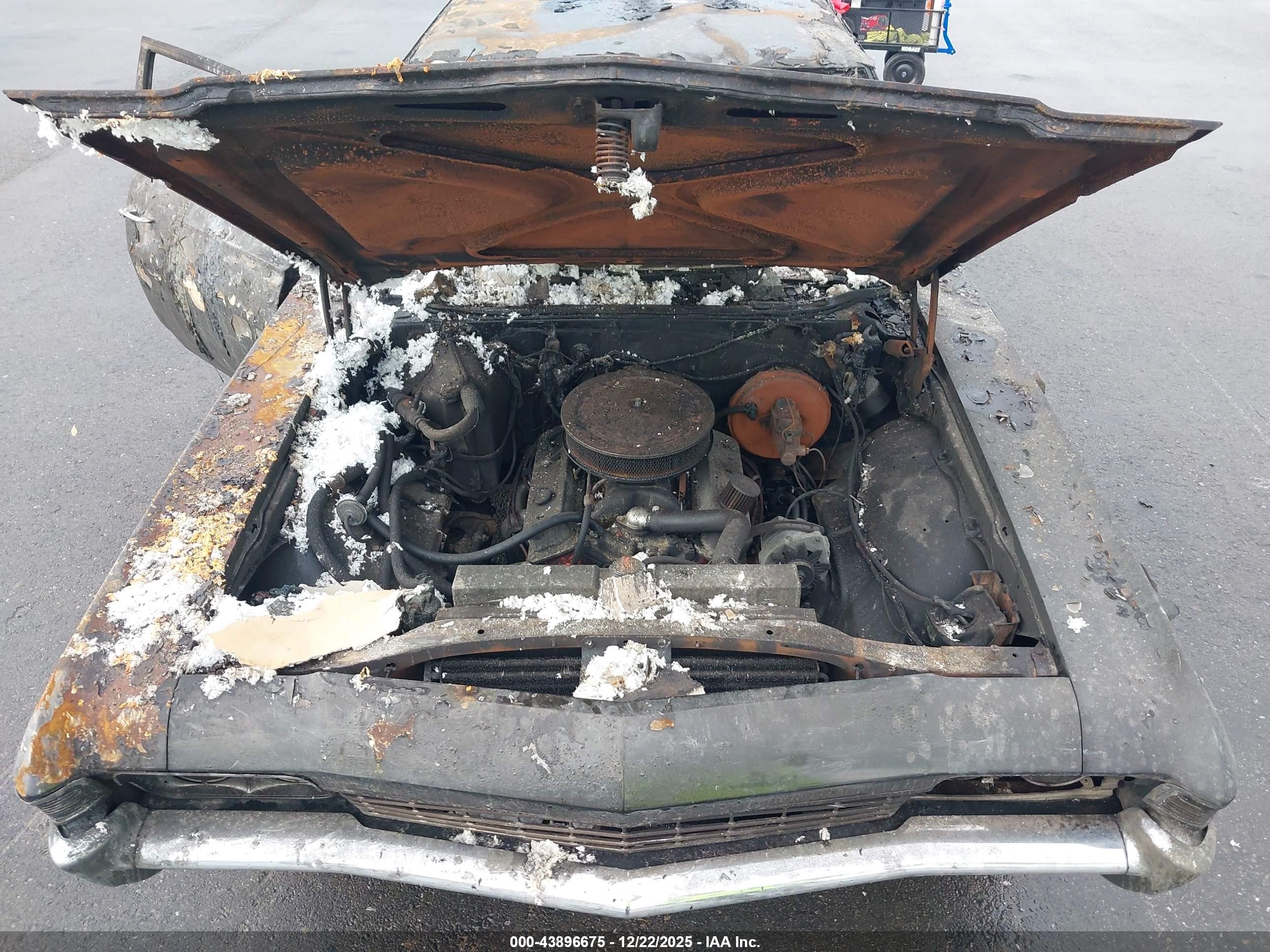 1968 Chevrolet Impala   Черный vin: 164358C133818    
