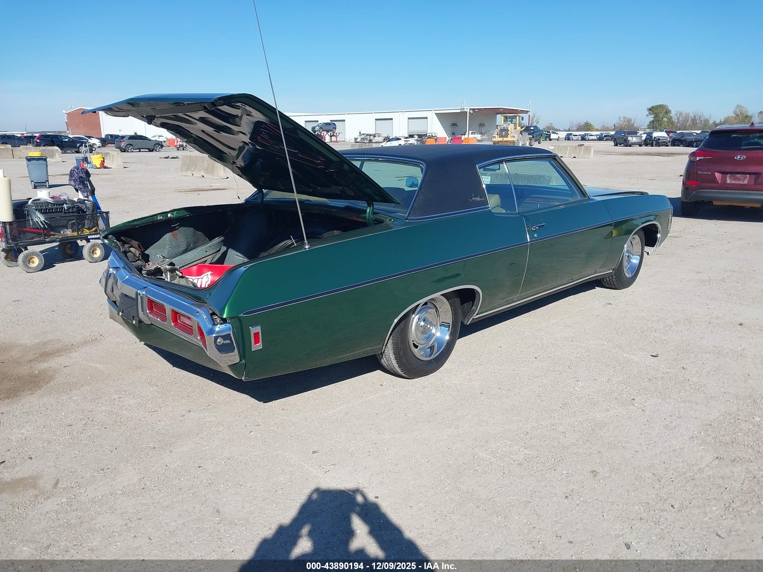 1969 Chevrolet Impala   Зеленый vin: 164479R011505    