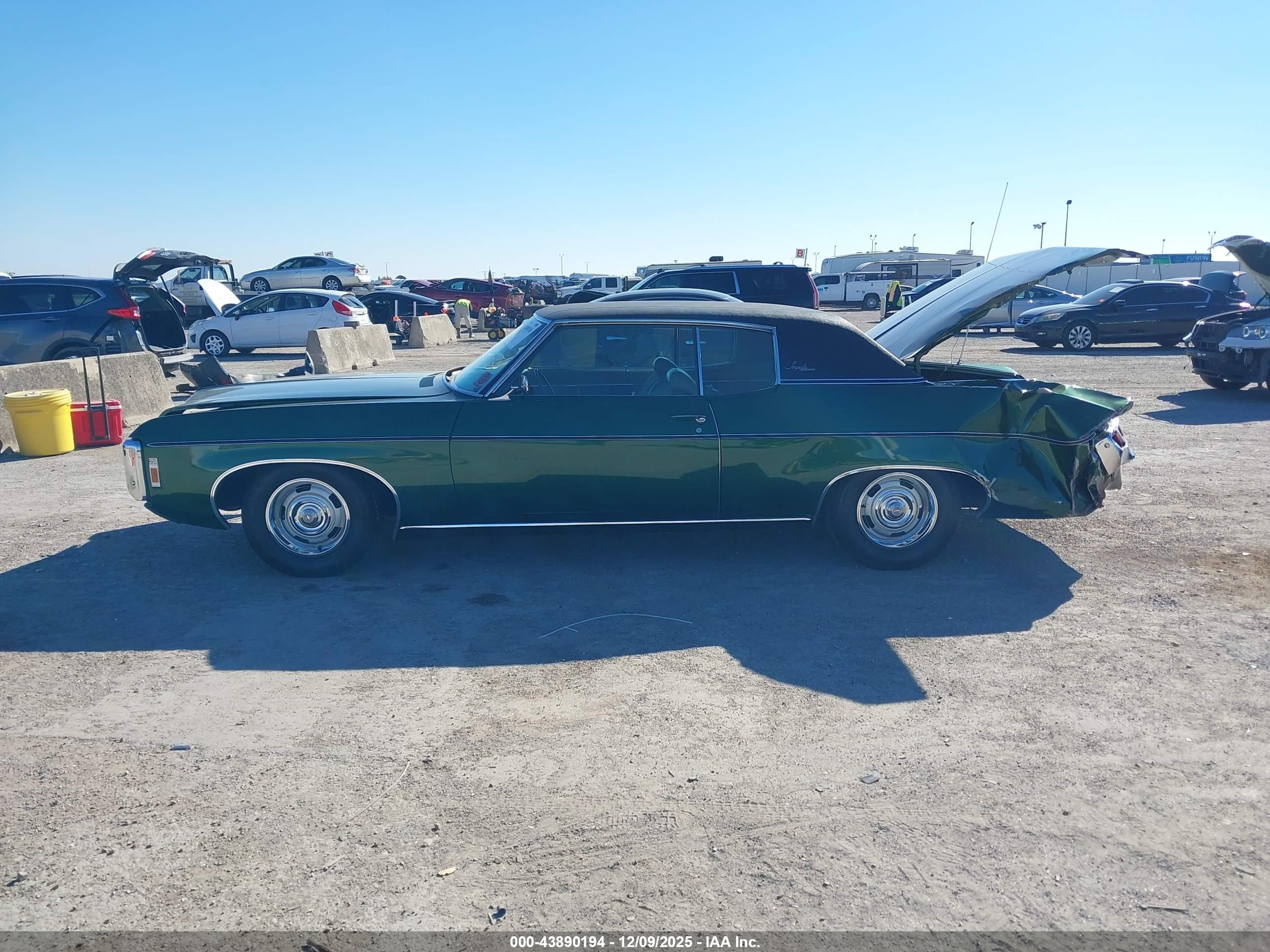 1969 Chevrolet Impala   Зеленый vin: 164479R011505    