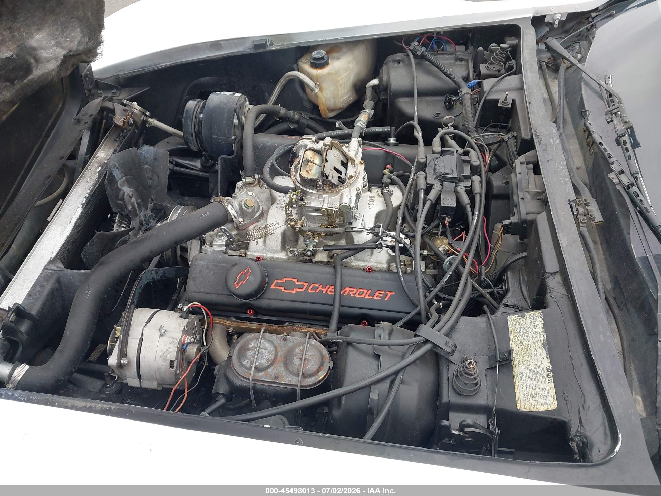 1978 Chevrolet Corvette   Белый vin: 00001Z87L8S402905