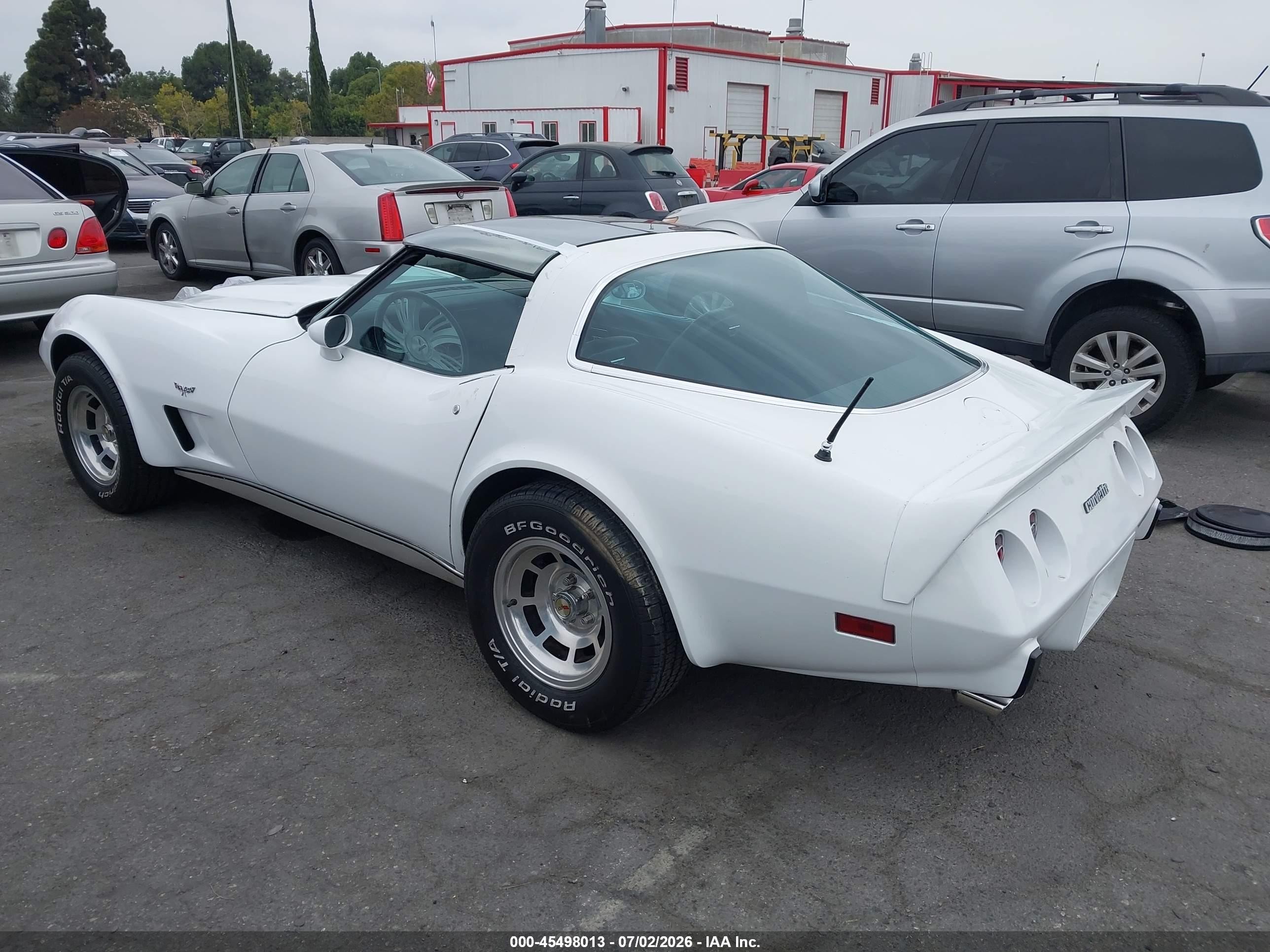 1978 Chevrolet Corvette   Белый vin: 00001Z87L8S402905
