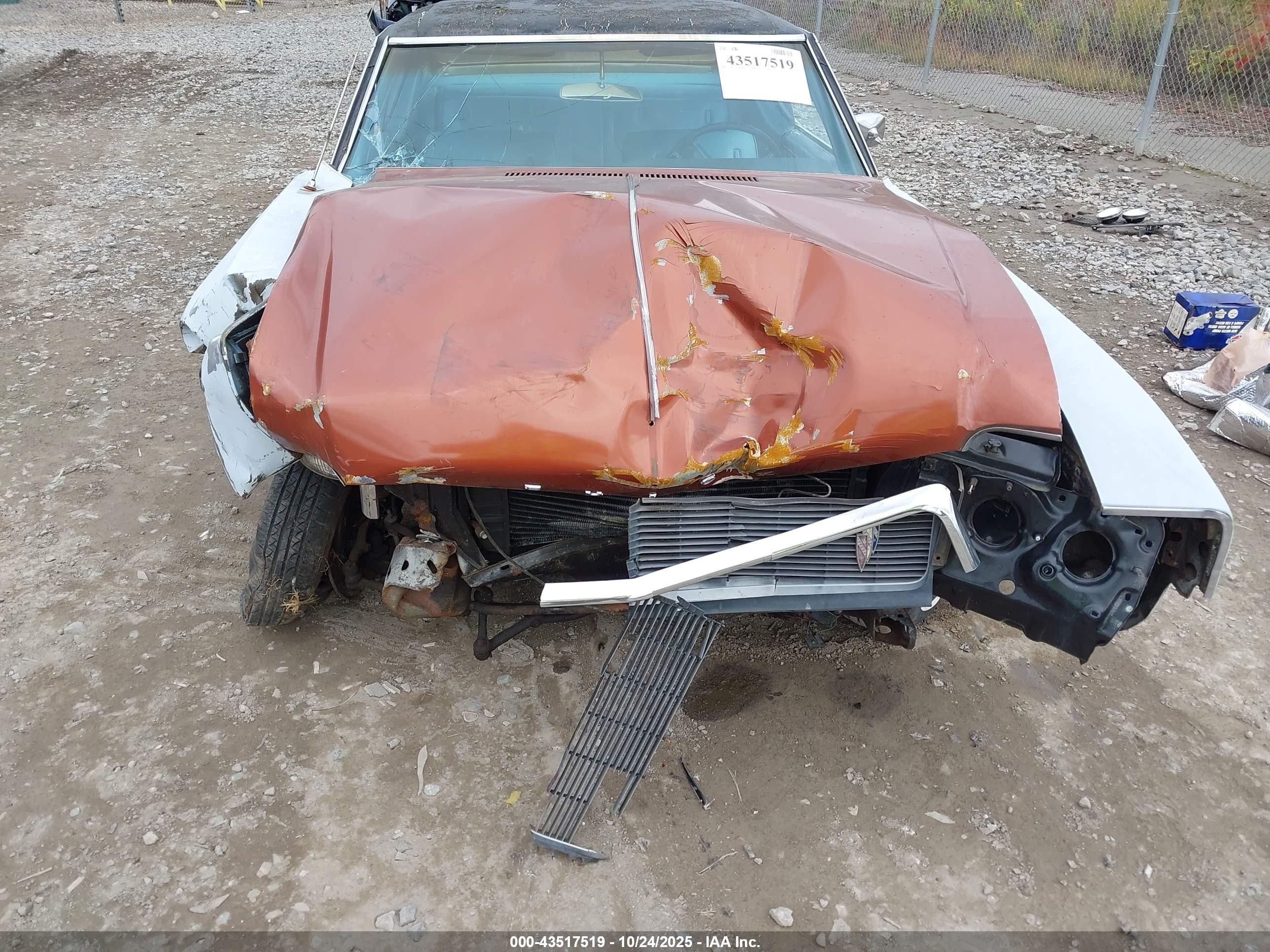1968 Buick Skylark Custom   Синий vin: 444378H383925    