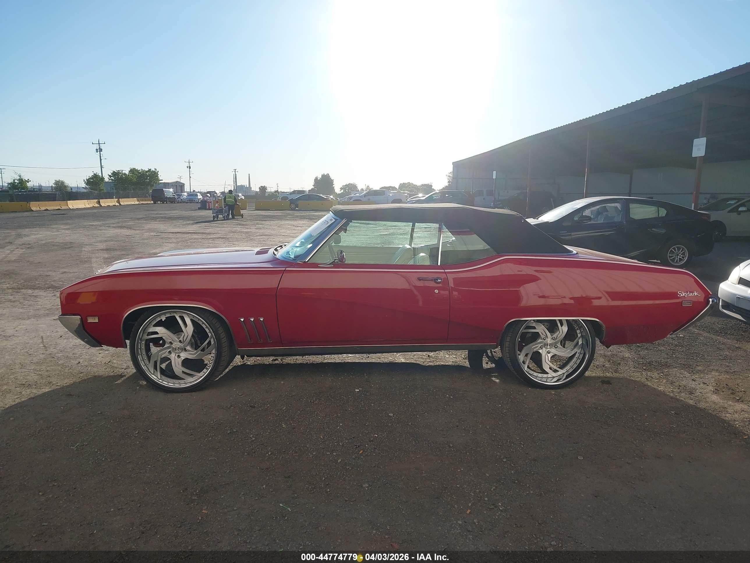 1969 Buick Skylark   Red vin: 0000444679Y228453