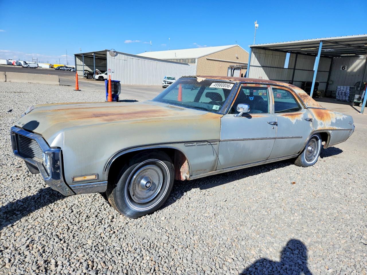 1970 Buick Riviera Gray vin: 0000454690H277401