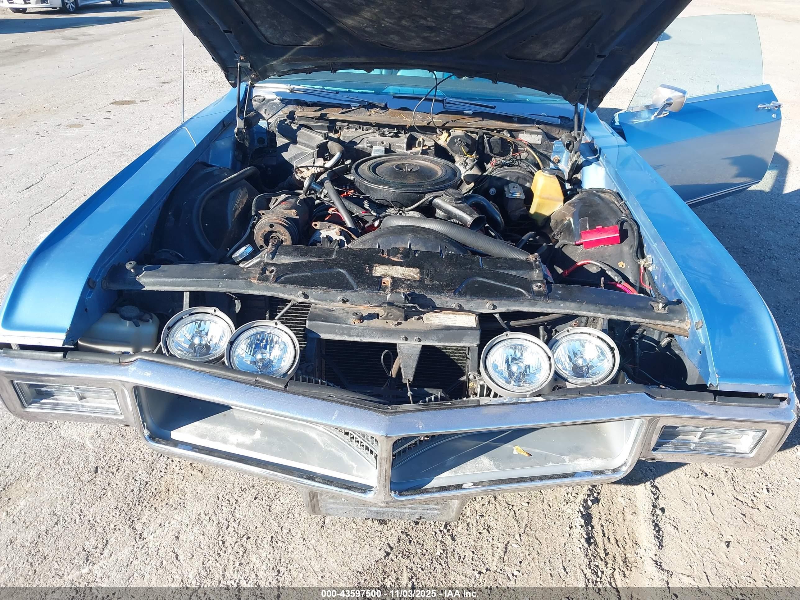 1969 Buick Riviera   Light Blue vin: 0000494879H919909
