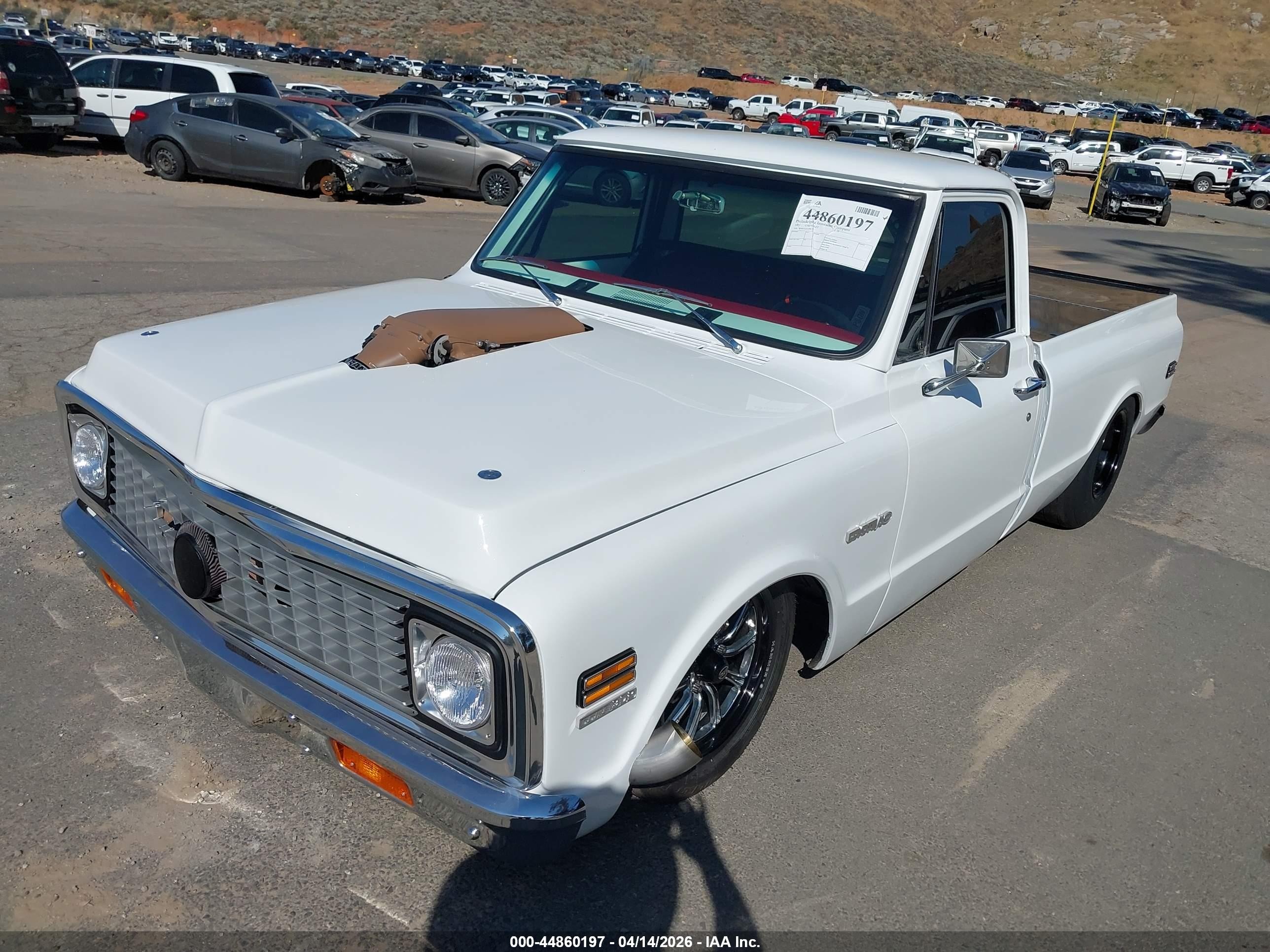 1972 Chevrolet C10 White vin: 0000CCE142B110584