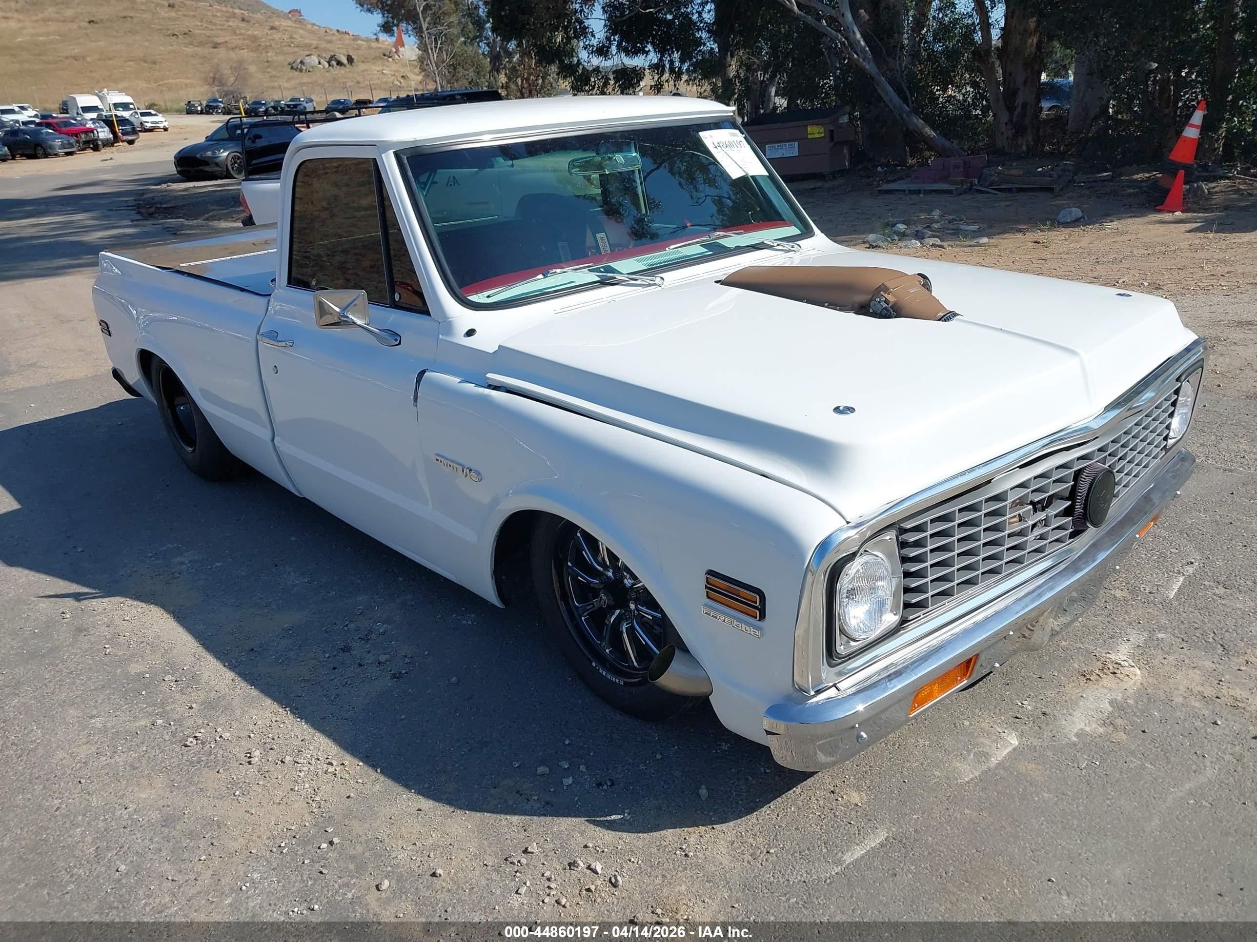 1972 Chevrolet C10 White vin: 0000CCE142B110584