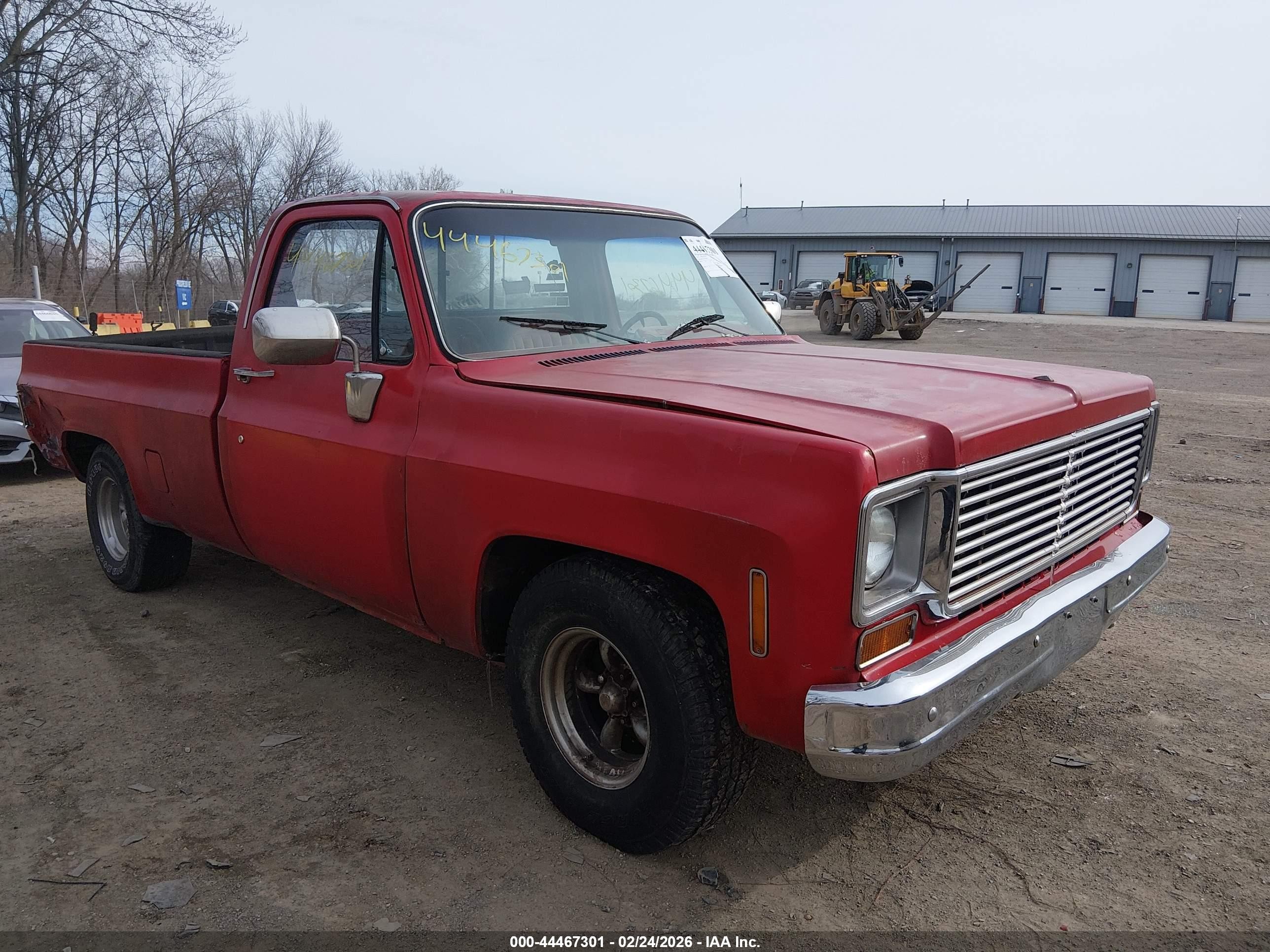 1977 Chevrolet C10   Красный vin: 0000CCL147F364436