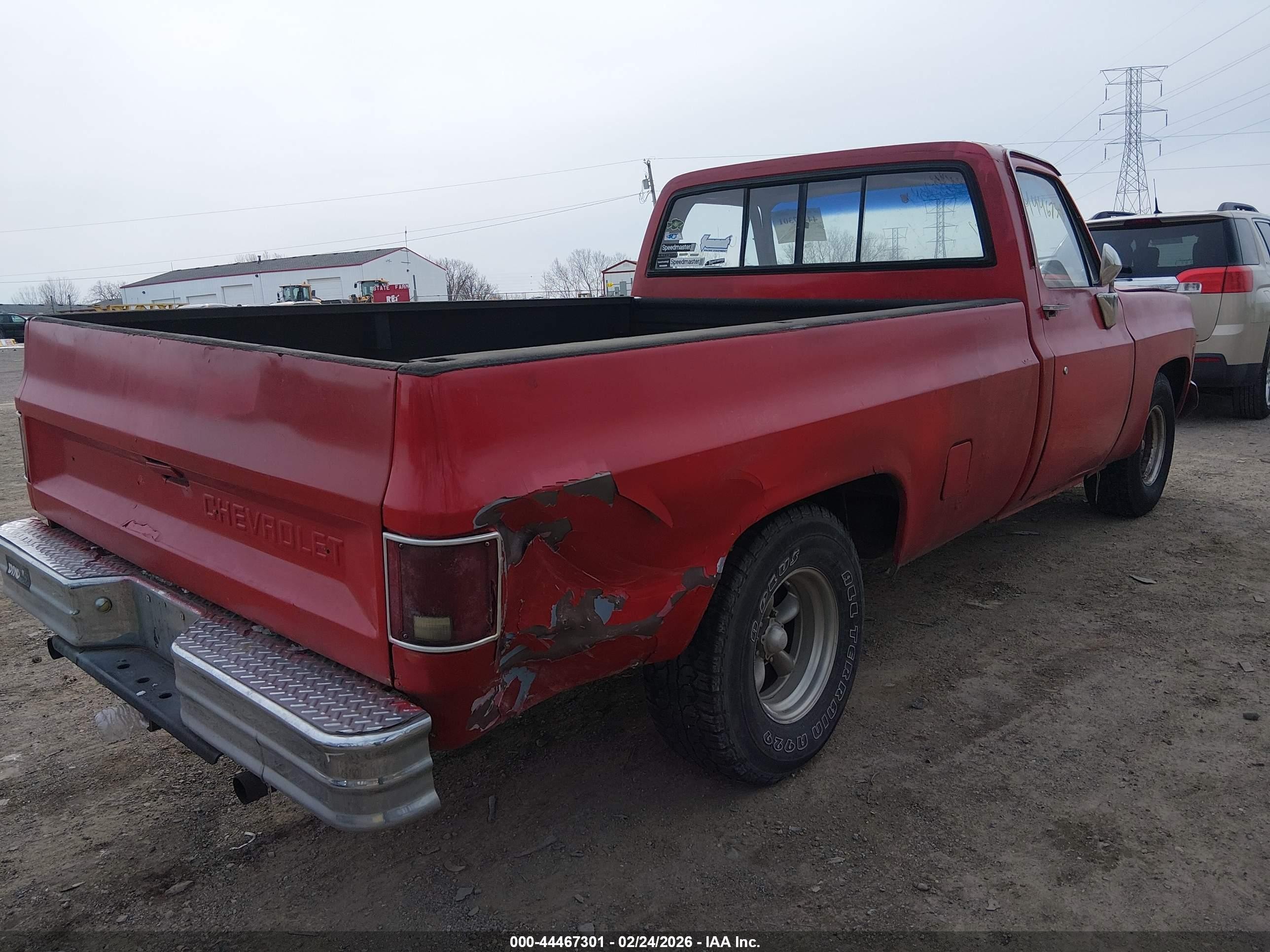 1977 Chevrolet C10   Red vin: 0000CCL147F364436