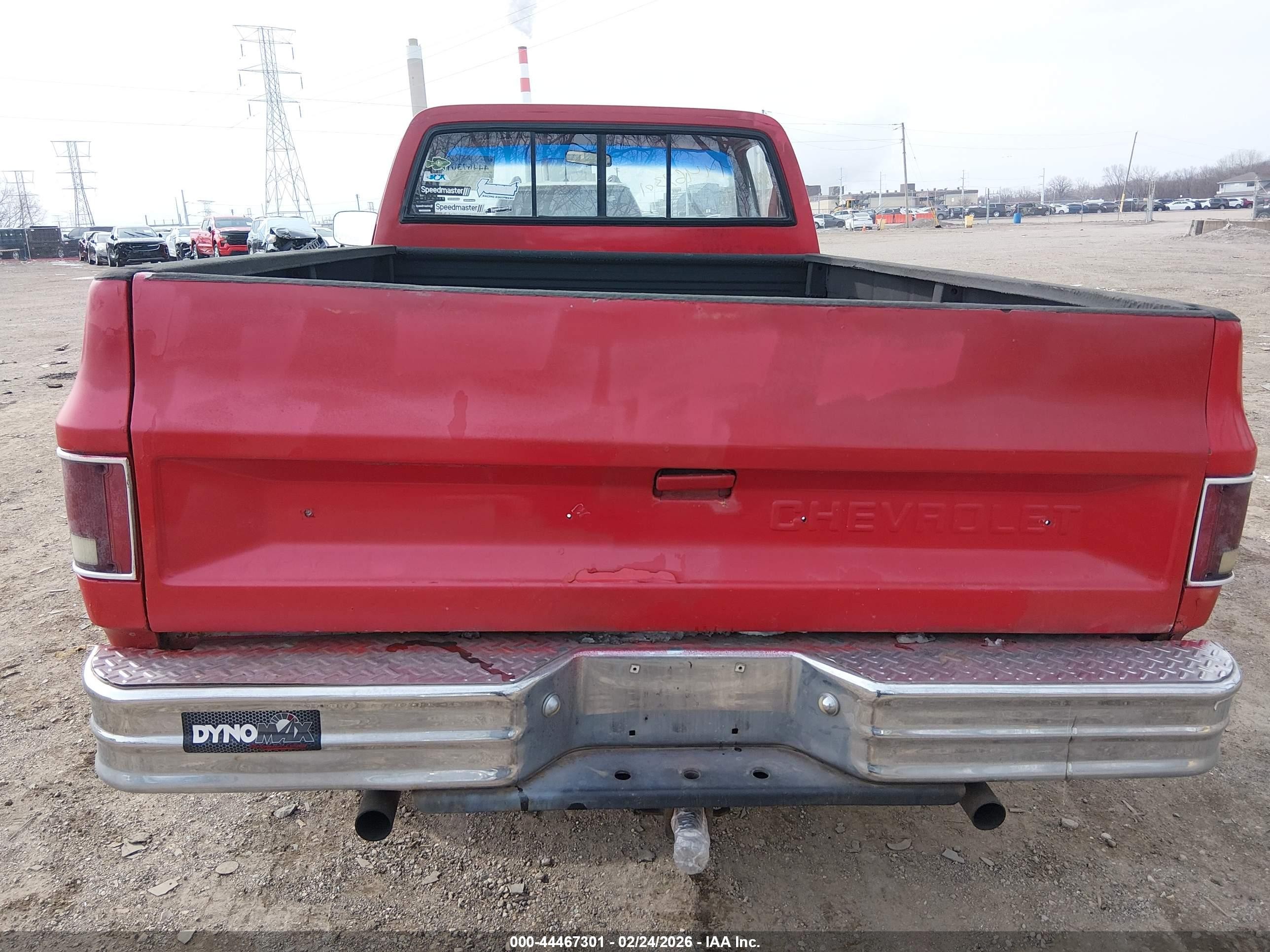 1977 Chevrolet C10   Red vin: 0000CCL147F364436