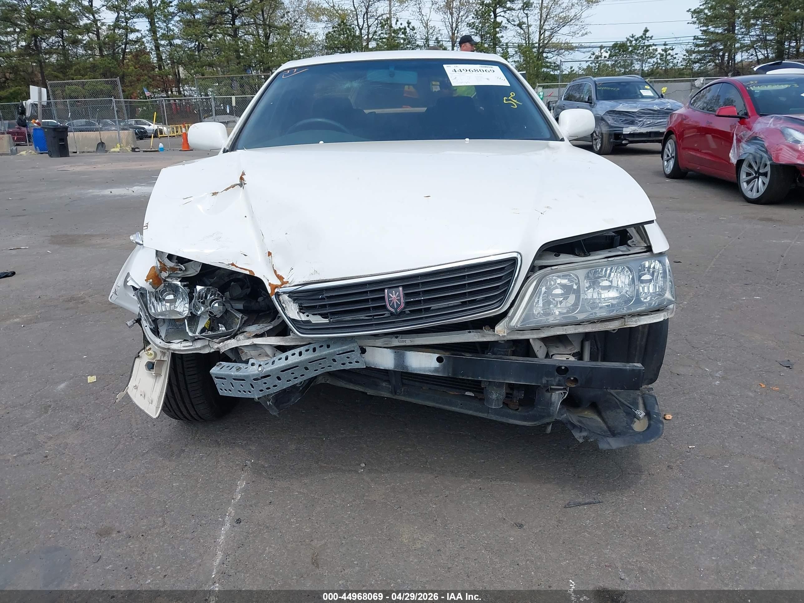 1997 Toyota Tourer   White vin: 0000JZX1006038846