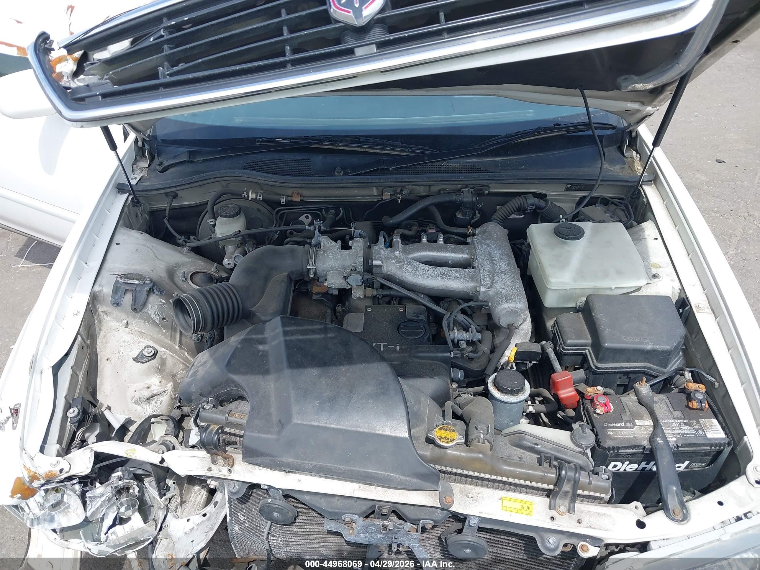 1997 Toyota Tourer   White vin: 0000JZX1006038846