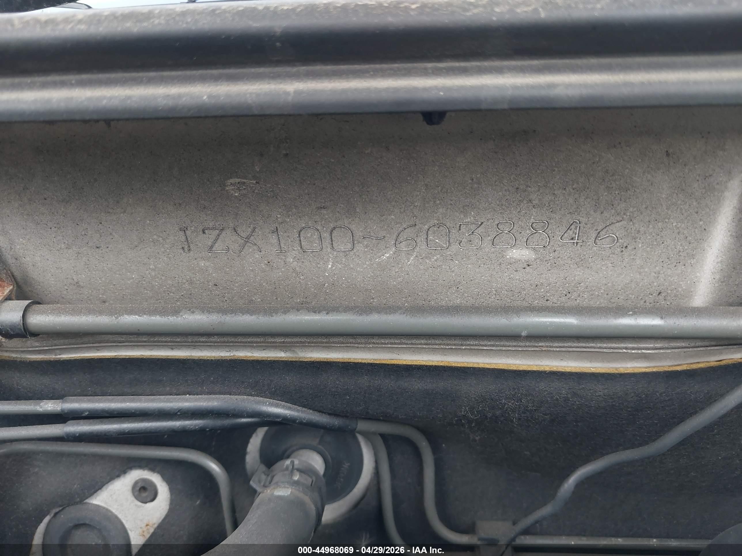 1997 Toyota Tourer   White vin: 0000JZX1006038846