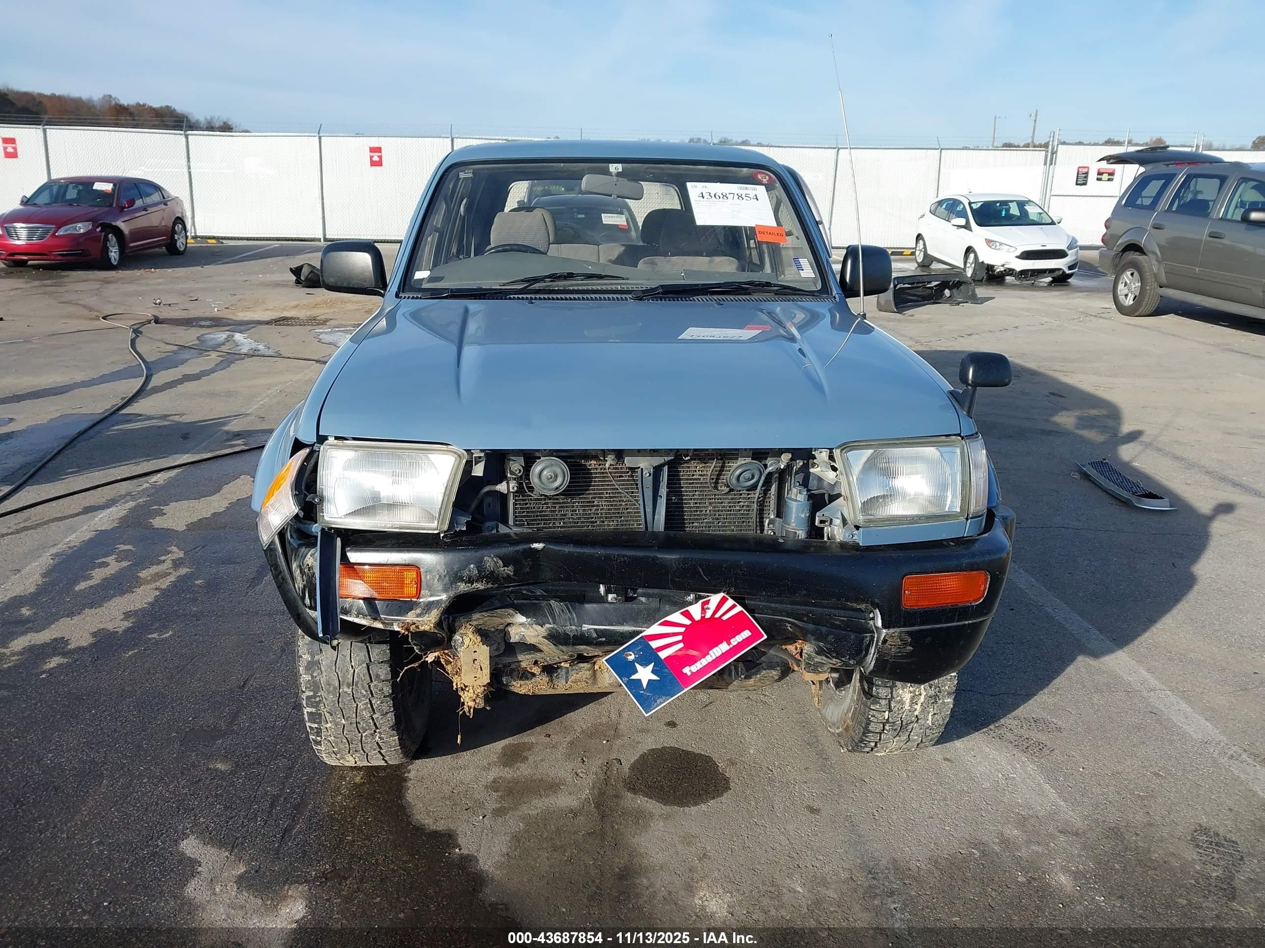 1996 Toyota Highlander Xle Синий vin: RZN1850009488    