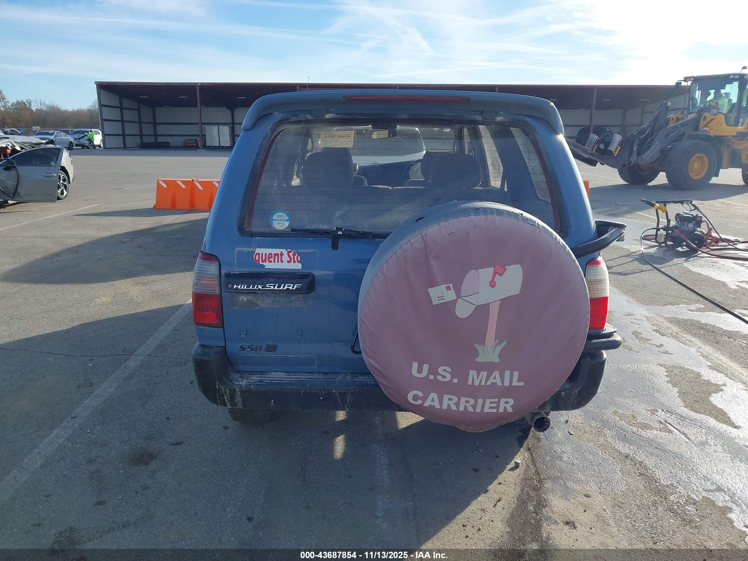 1996 Toyota Highlander Xle Синий vin: RZN1850009488    