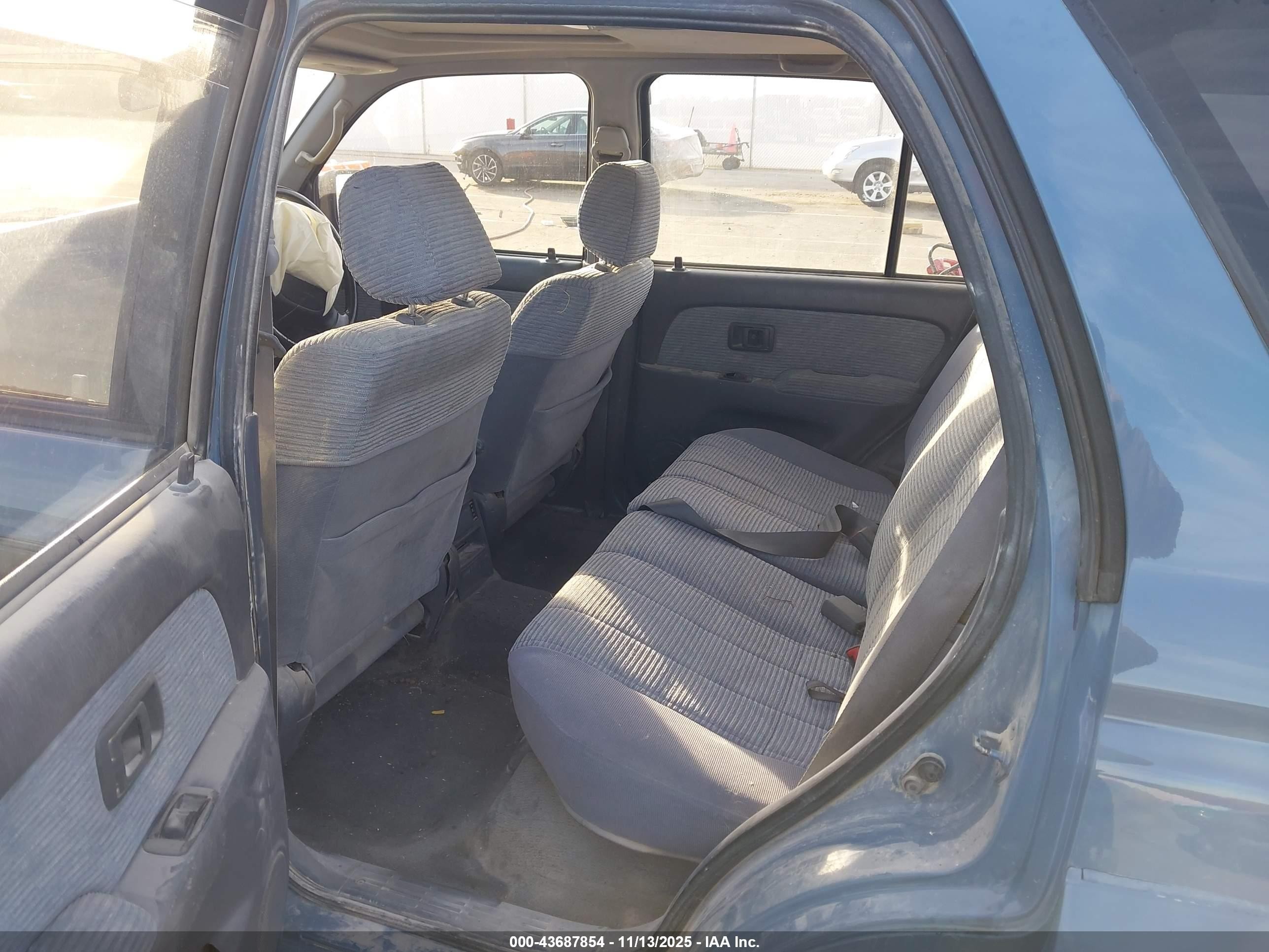 1996 Toyota Highlander Xle Синий vin: RZN1850009488    