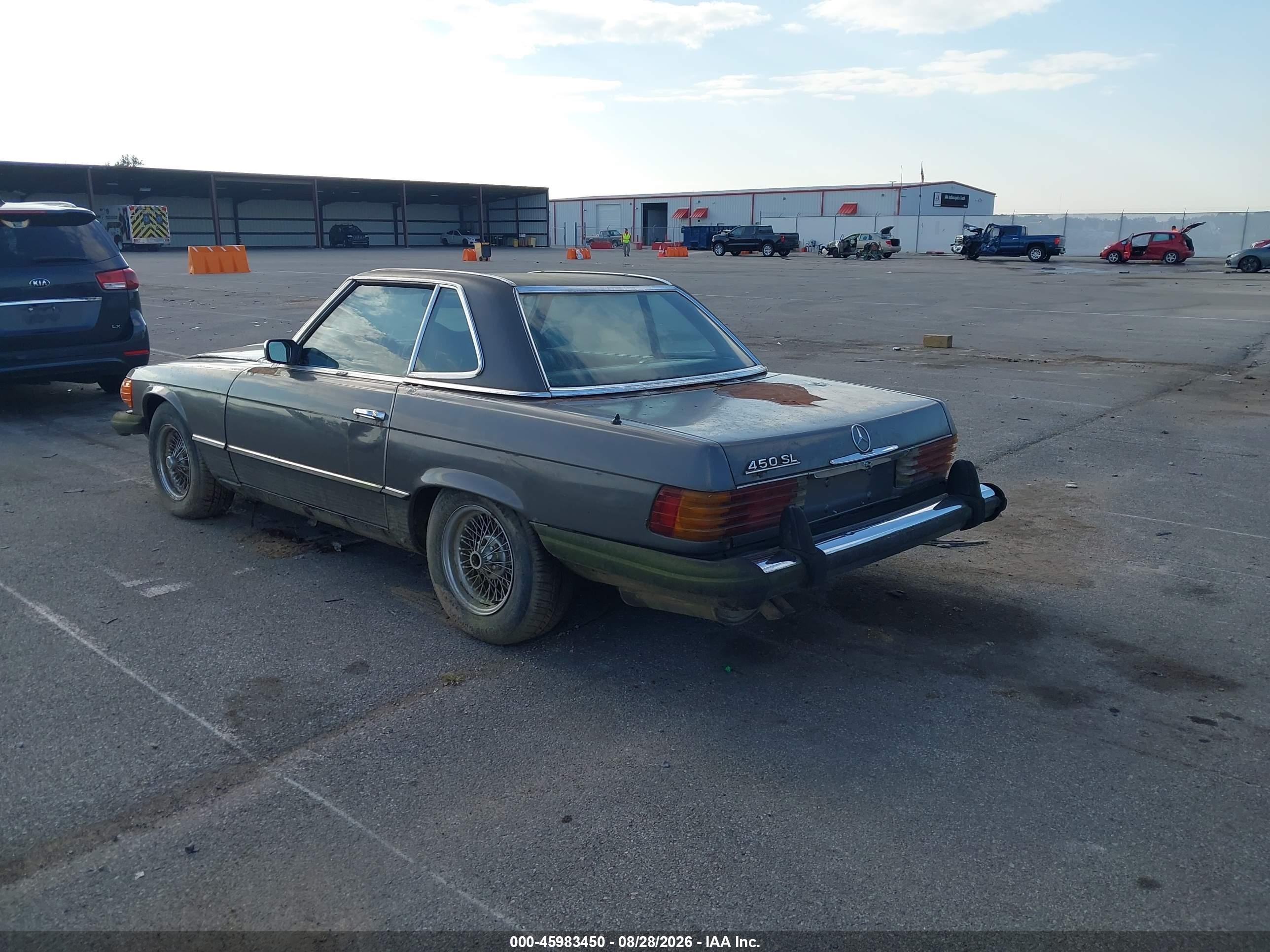 1975 Mercedes-benz 450 Gray vin: 00010704412027191