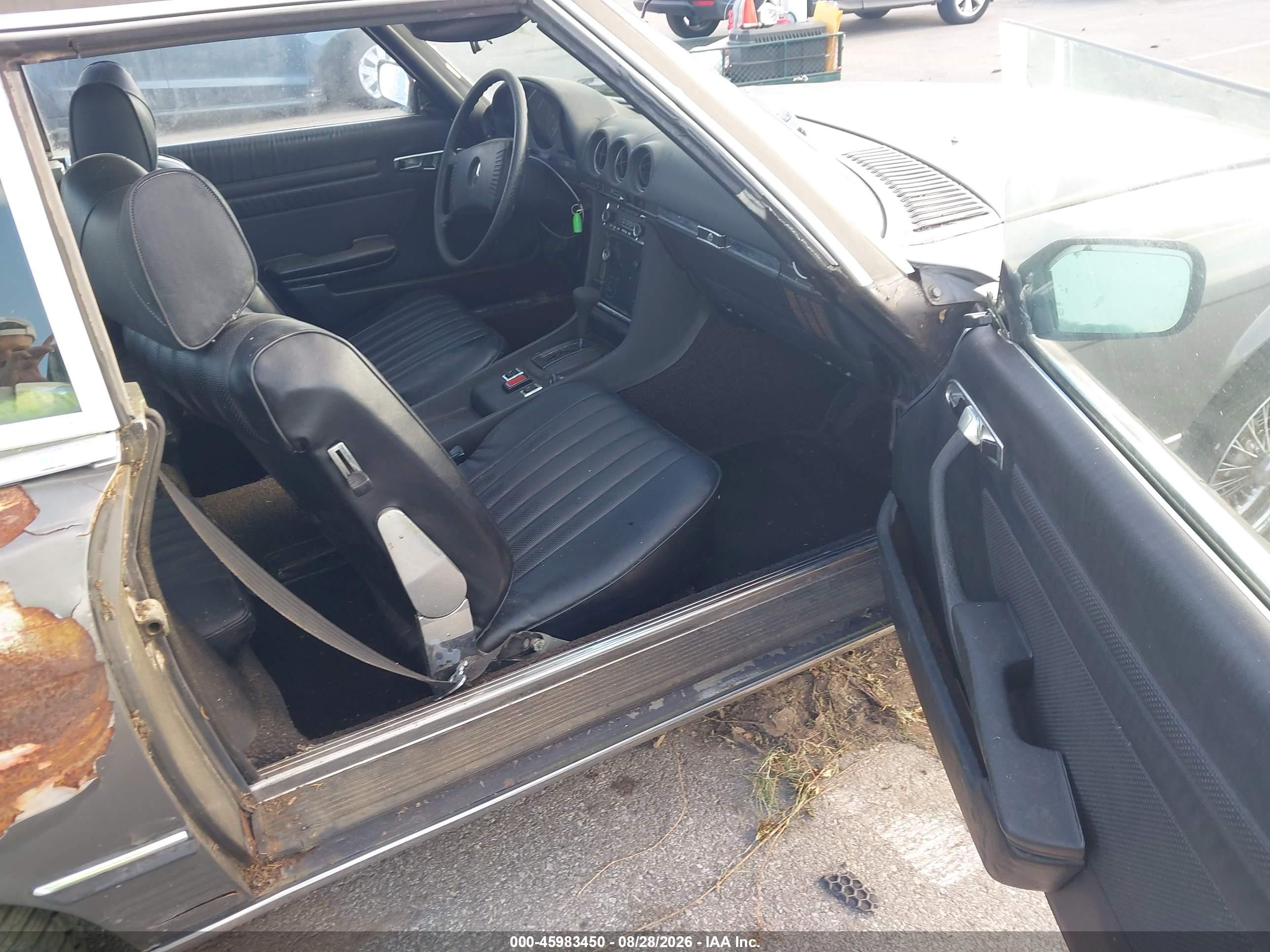 1975 Mercedes-benz 450 Gray vin: 00010704412027191