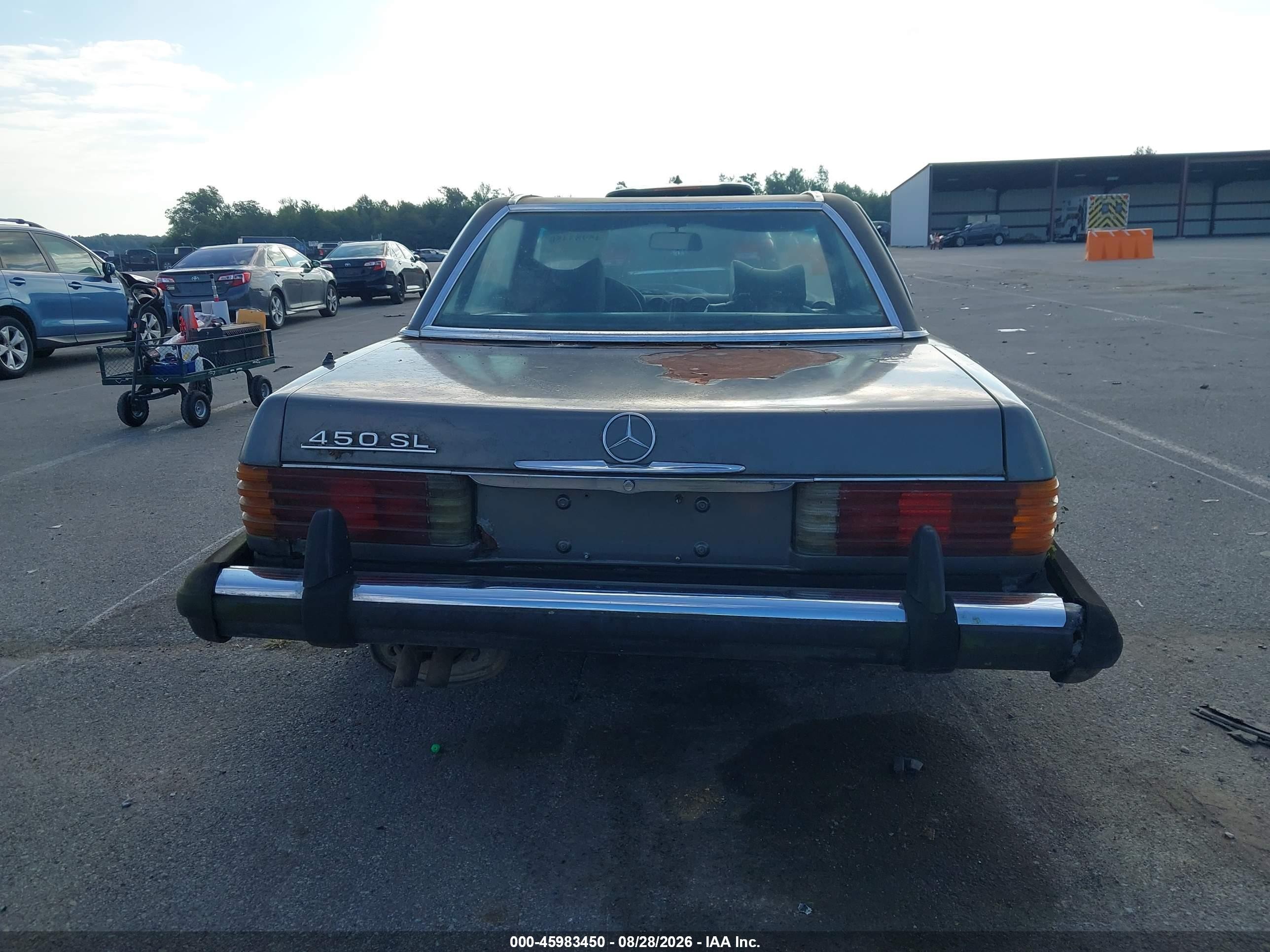 1975 Mercedes-benz 450 Gray vin: 00010704412027191