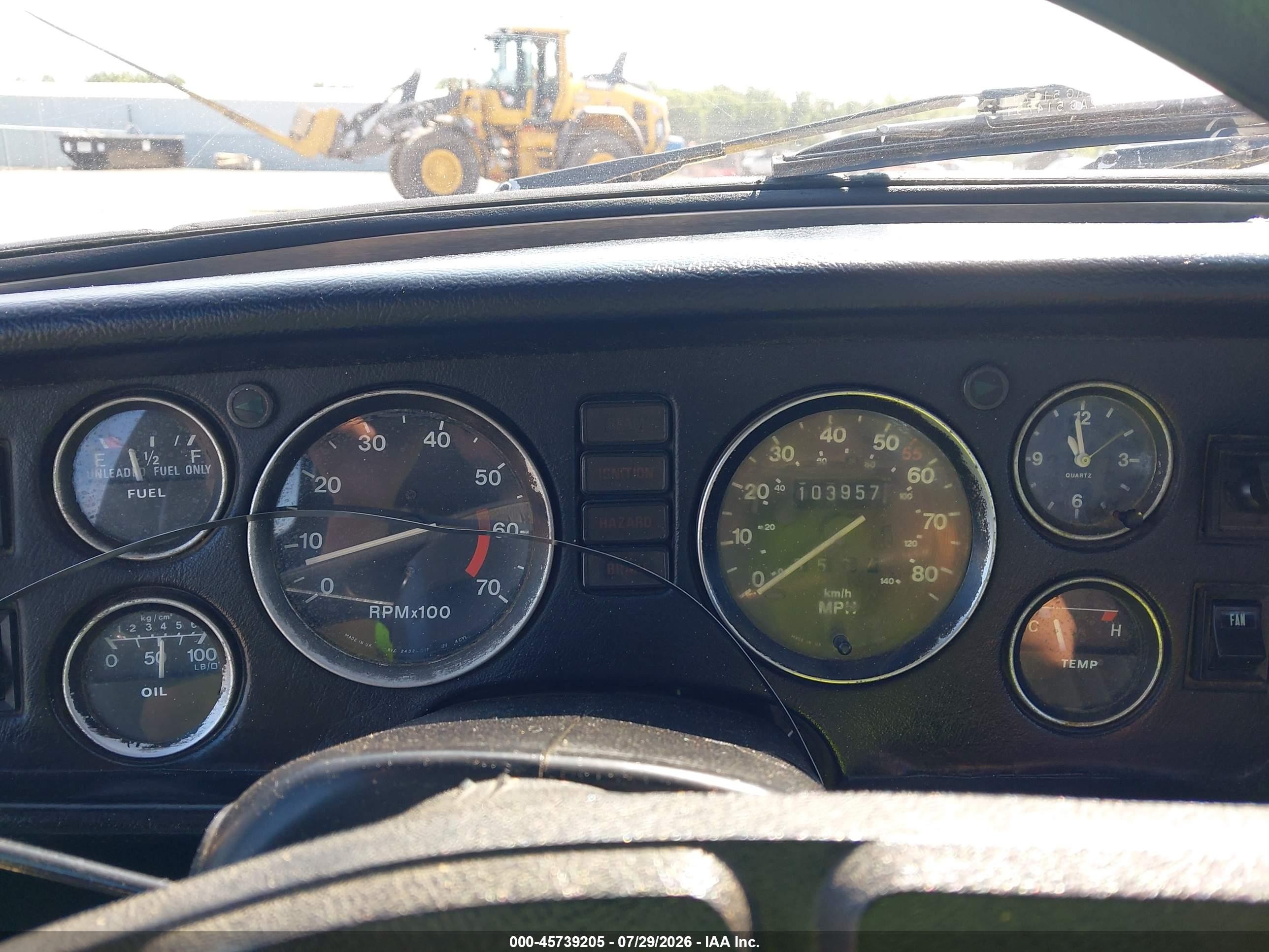 1980 Mg Mgb   Yellow vin: 000GVVDJ2AG514791