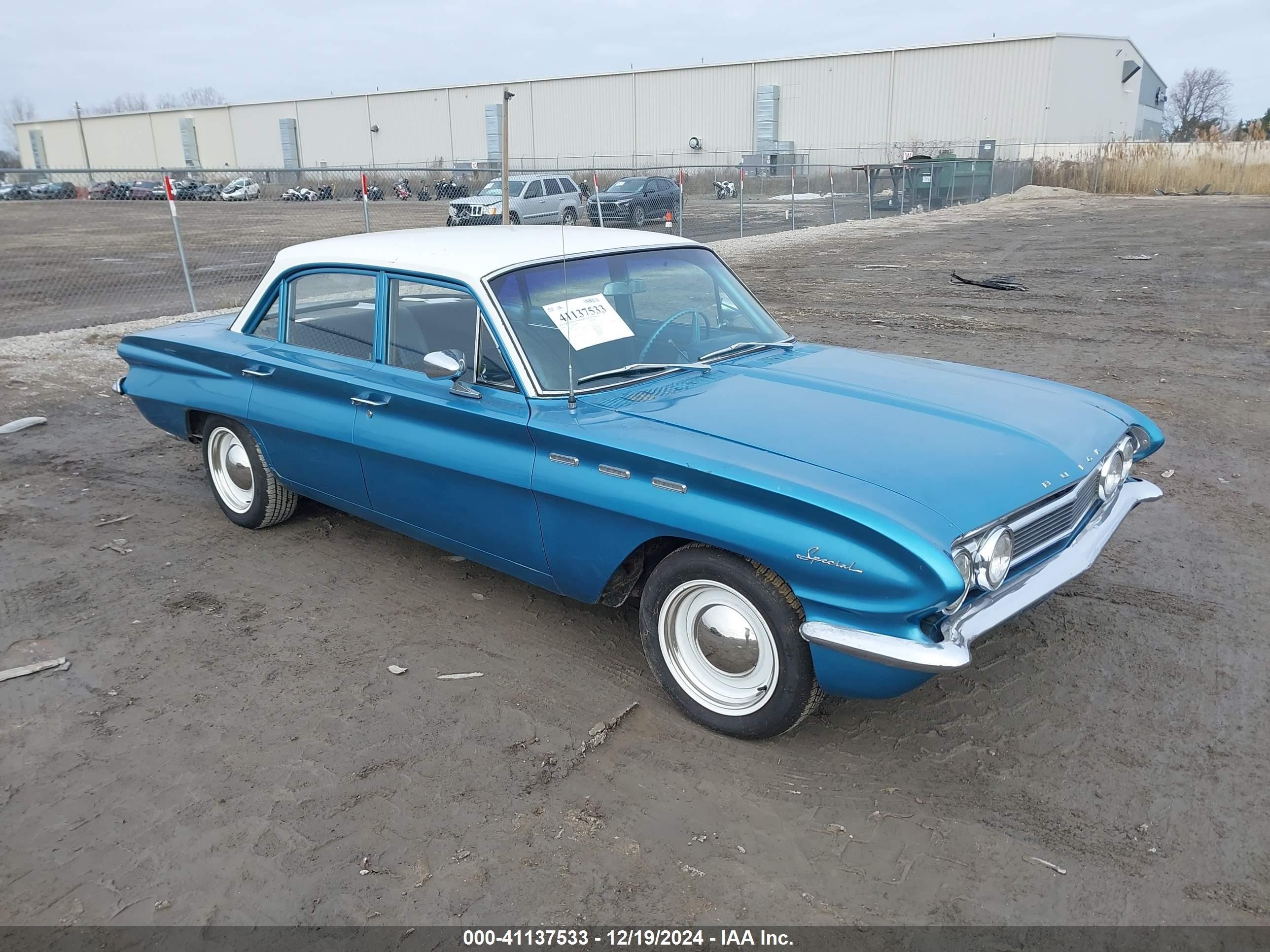 1962 Buick Skylark   Синий vin: 0I1581545        