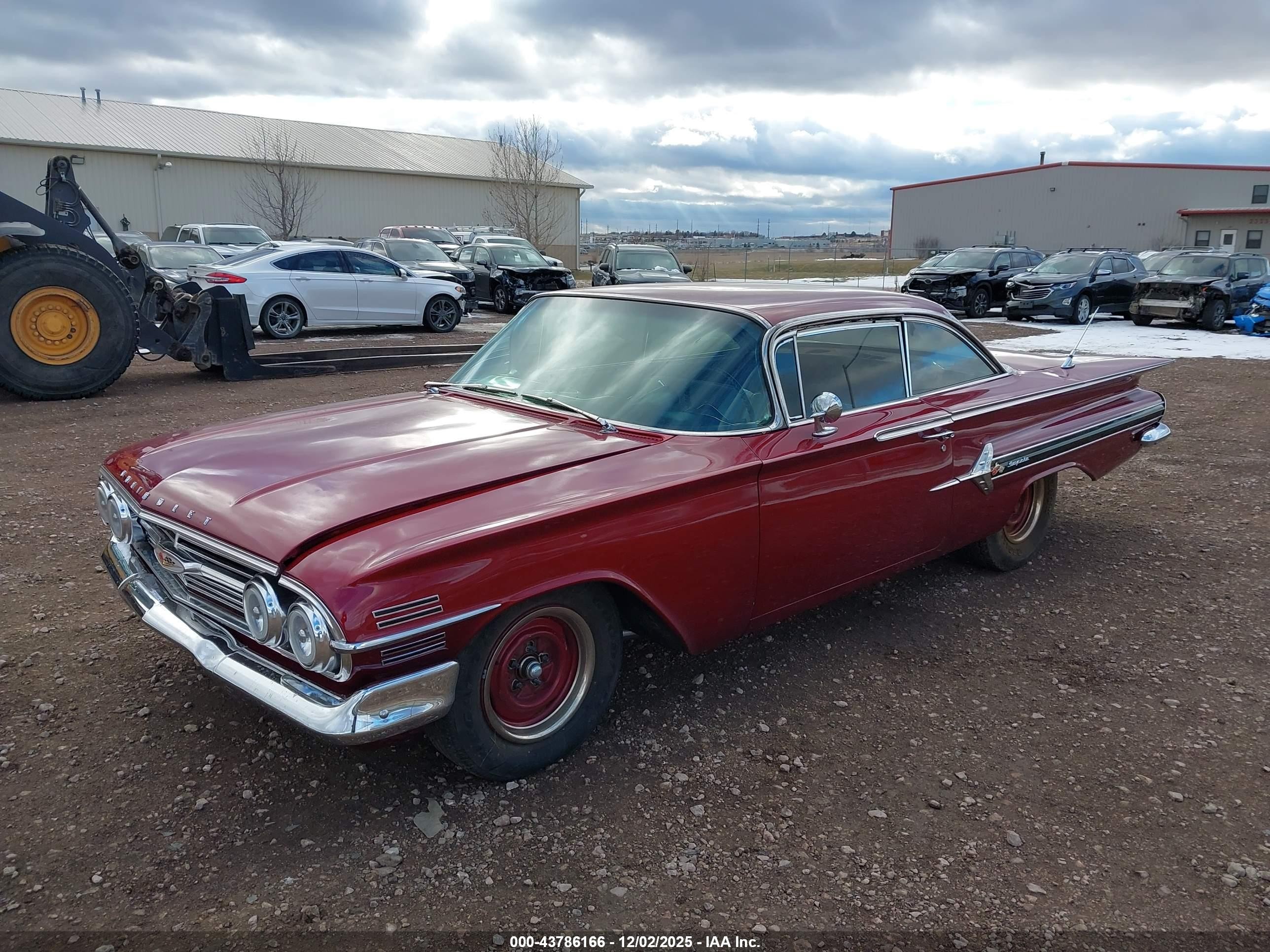1960 Chevrolet Impala   Бордовый vin: 01837S199991     