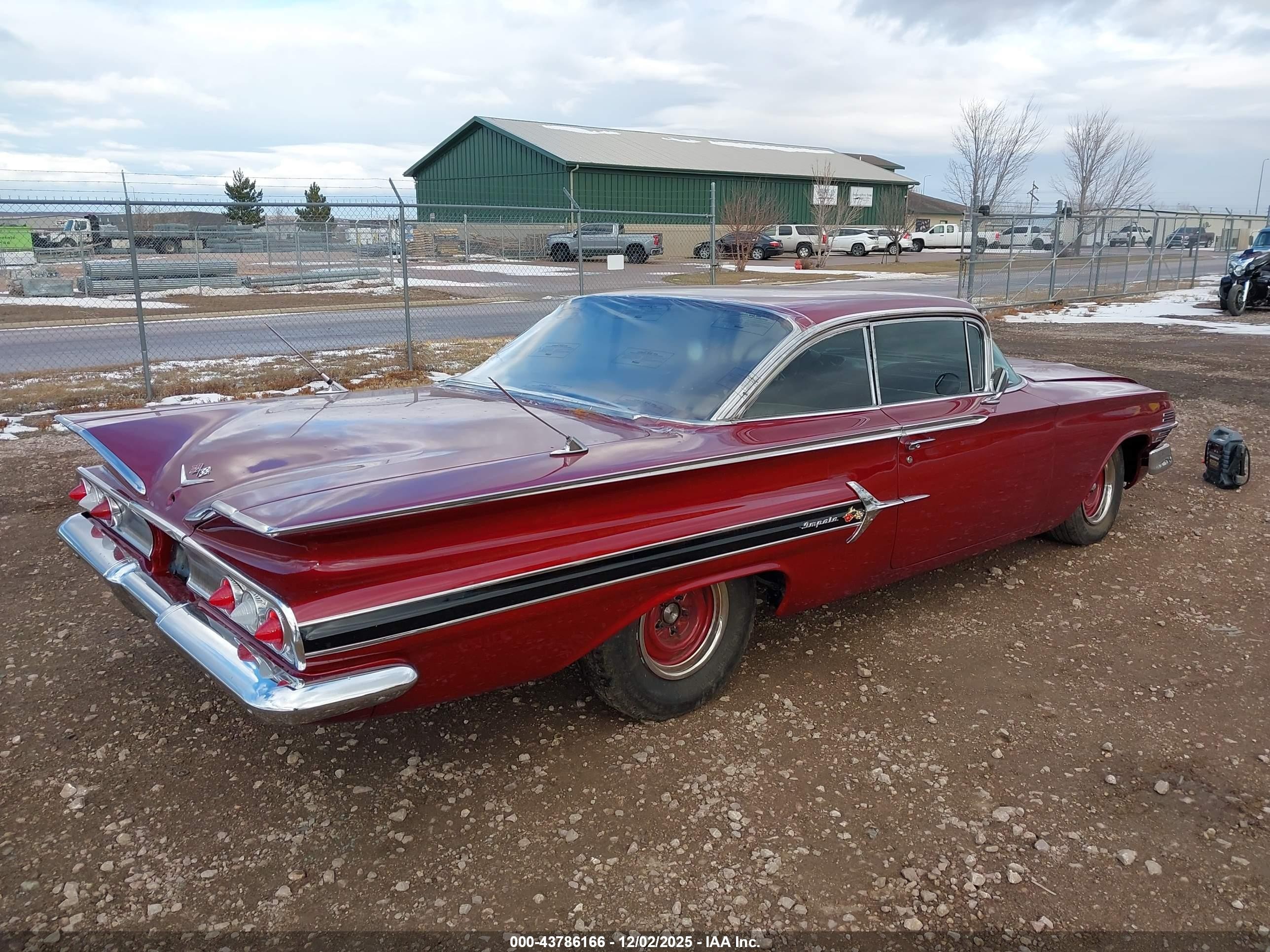 1960 Chevrolet Impala   Бордовый vin: 01837S199991     