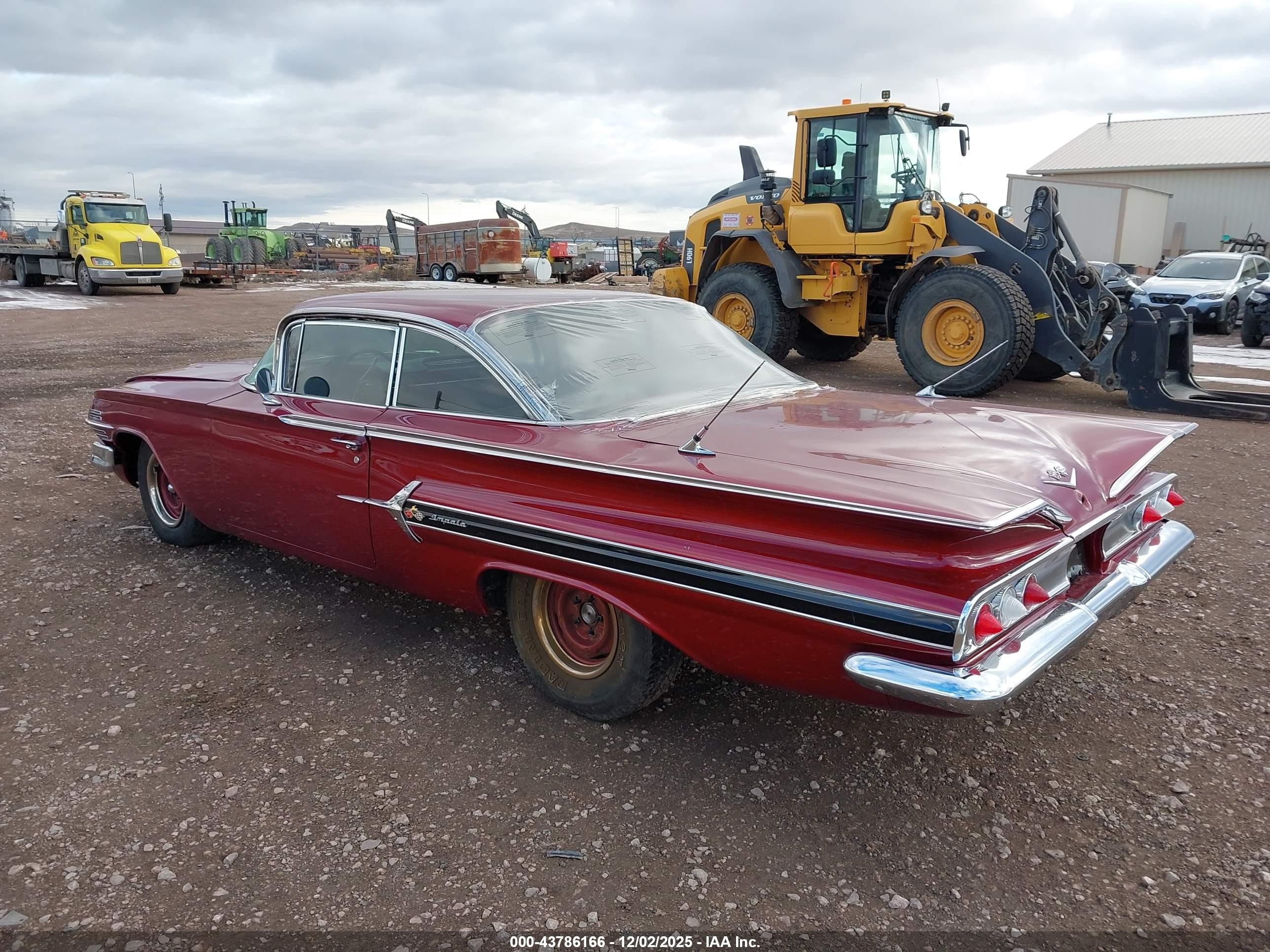 1960 Chevrolet Impala   Бордовый vin: 01837S199991     