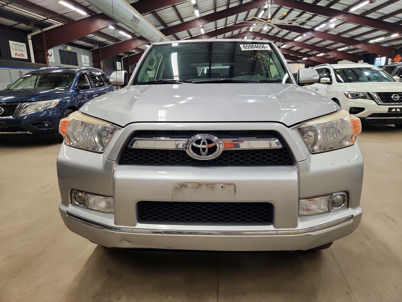 2012 Toyota 4 Runner Silver vin: JTEBU5JR1C5090205