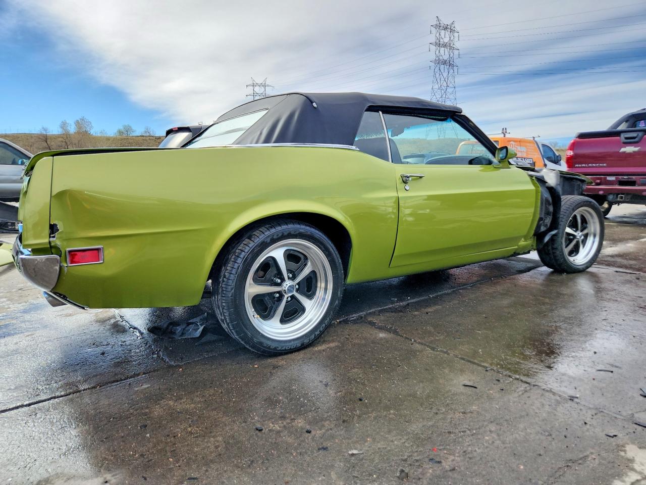 1970 Ford Mustang Green vin: 0F03F194086