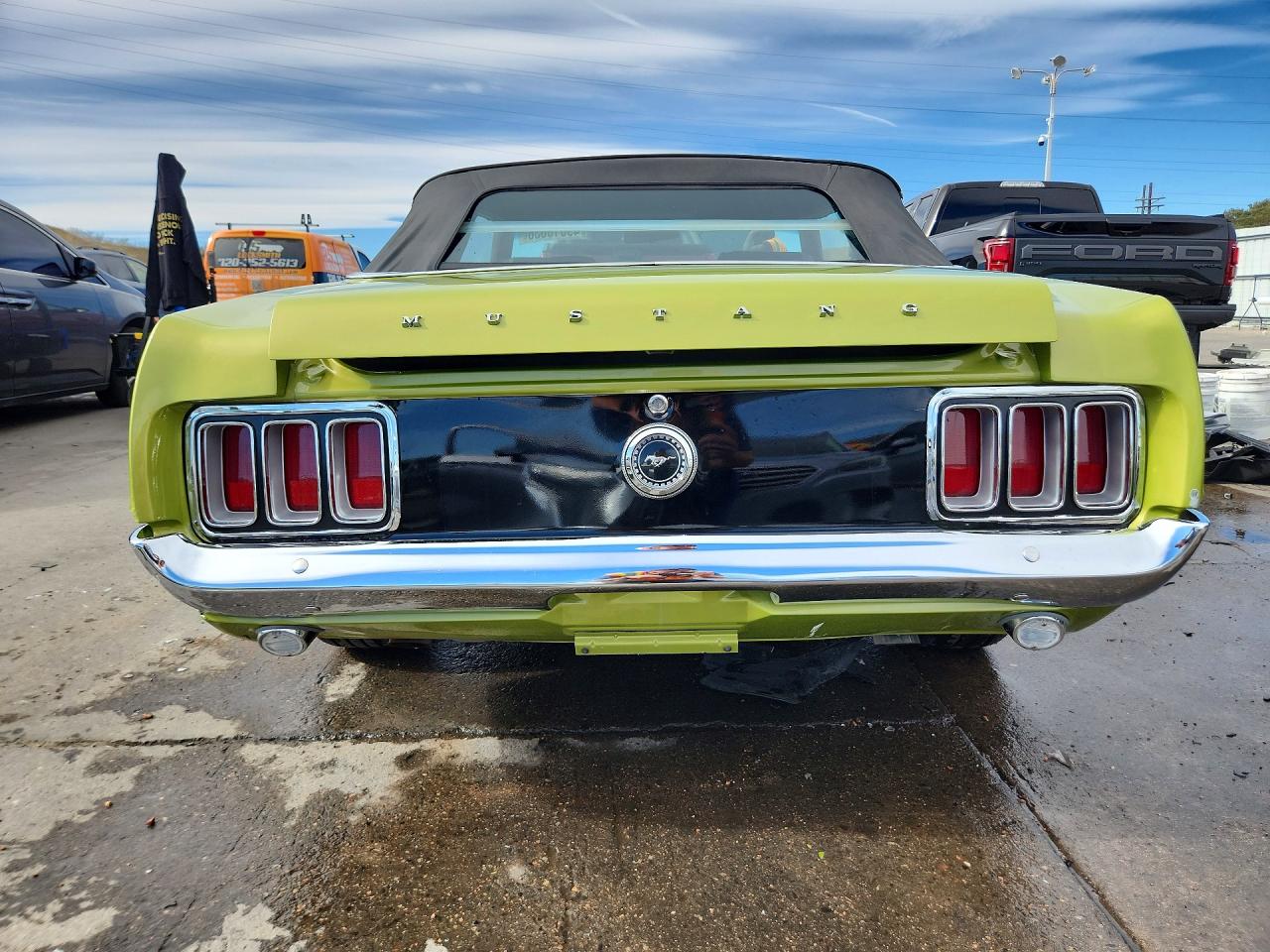 1970 Ford Mustang Green vin: 0F03F194086