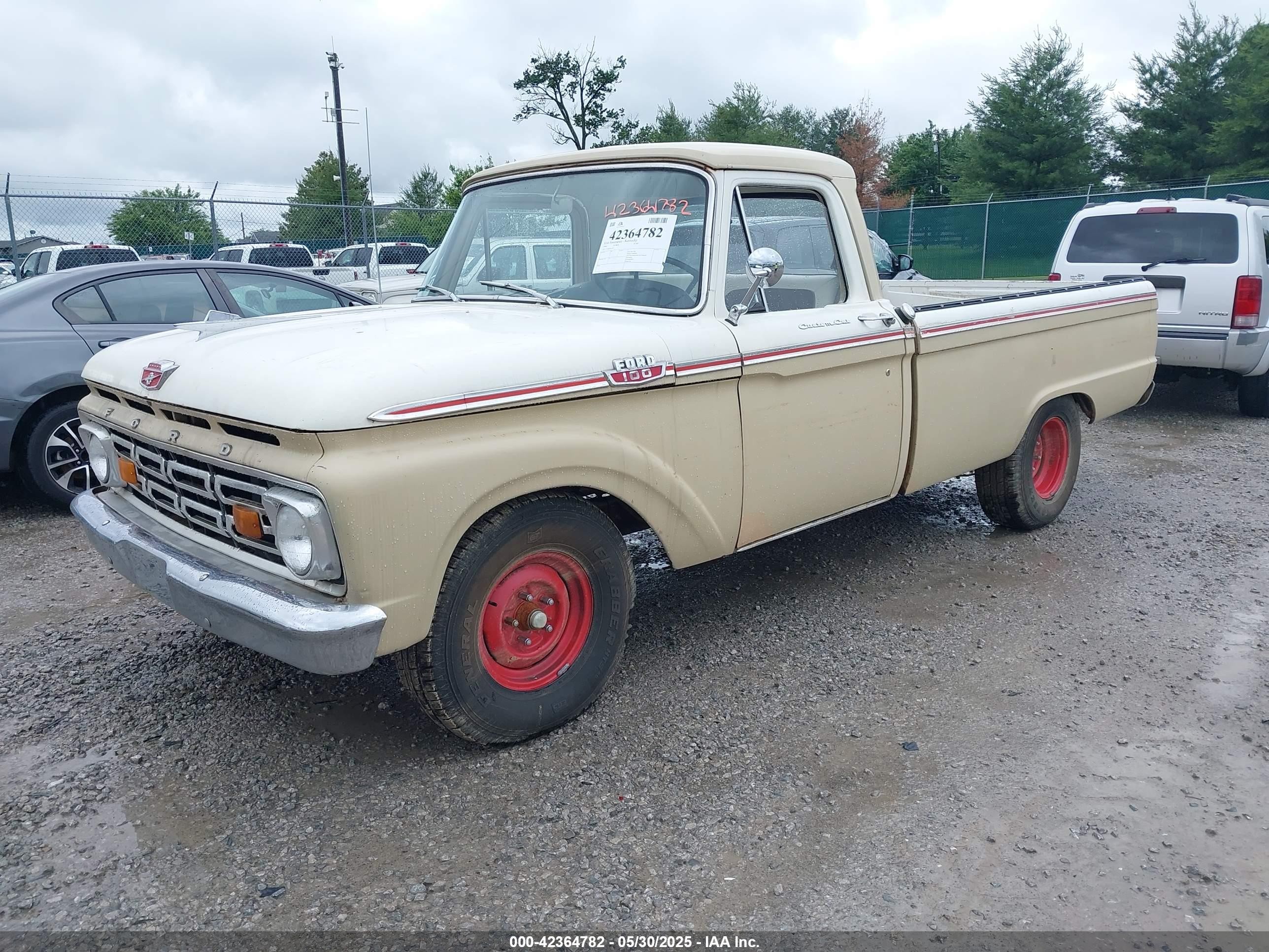 1964 Ford F100   Желто-коричневый vin: 0F10CP540145     