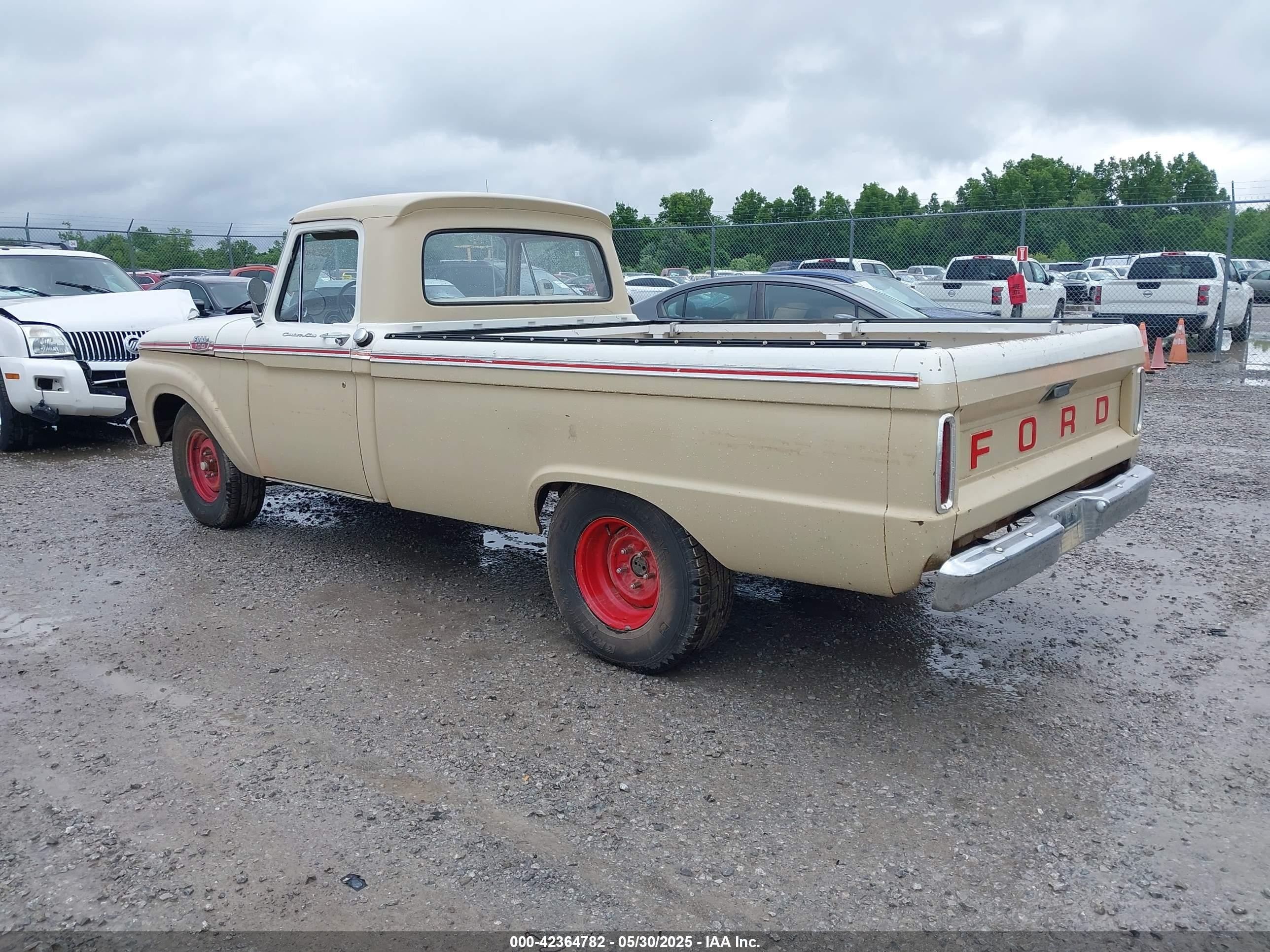 1964 Ford F100   Желто-коричневый vin: 0F10CP540145     